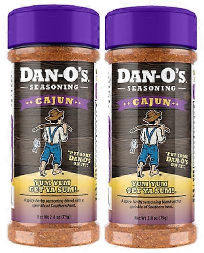 Dan-O's All Natural Seasoning Cajun 2 Pack