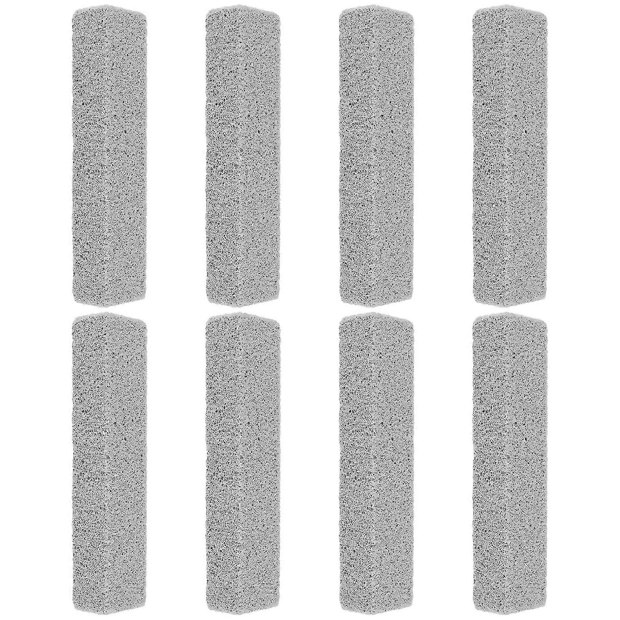 Für 8 Stück Bimssteine zum Reinigen Scheuerschwamm Bimsstein Stick Grau