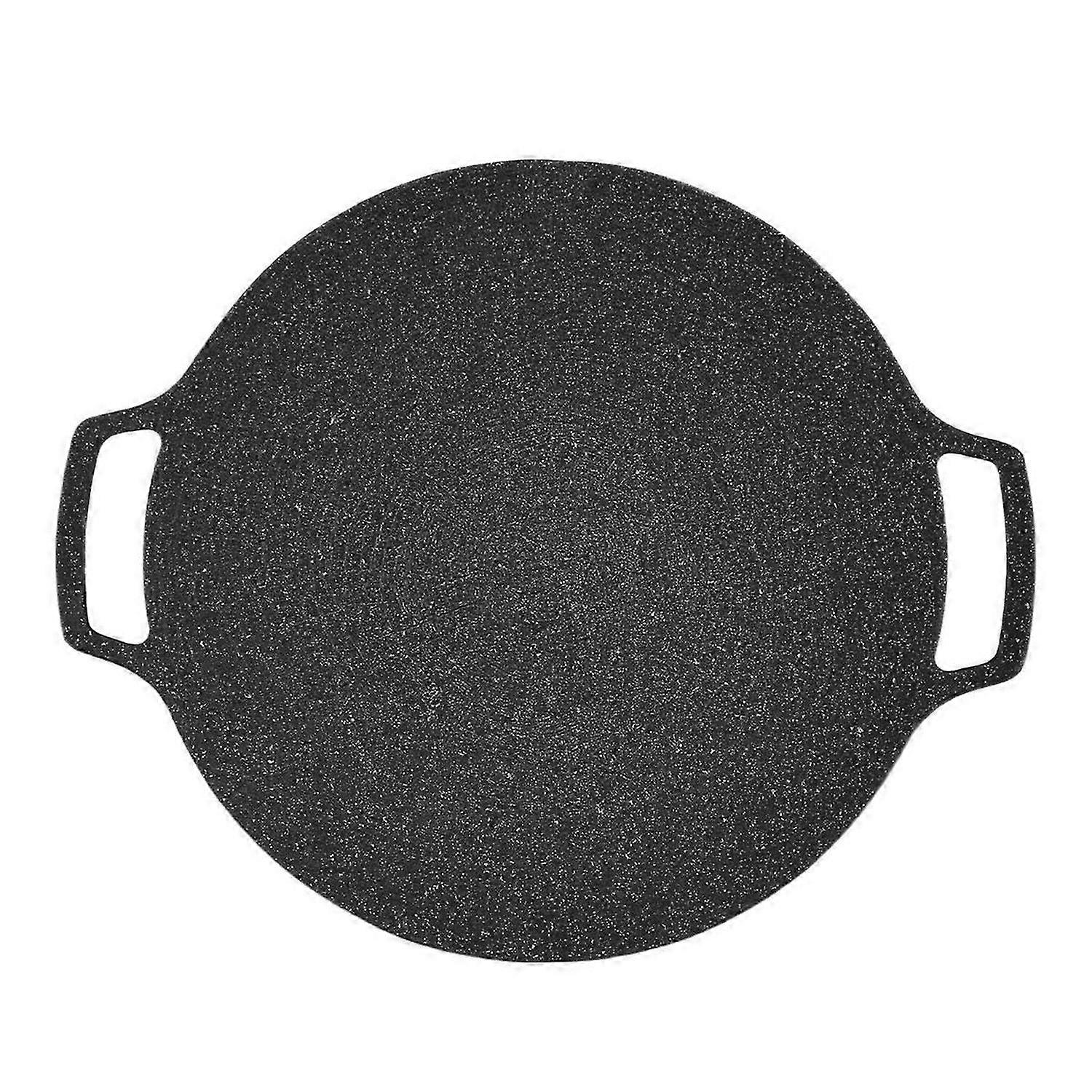 35cm Cast Iron Frying Pan Induction Cooker Open Flame Cooking Pot