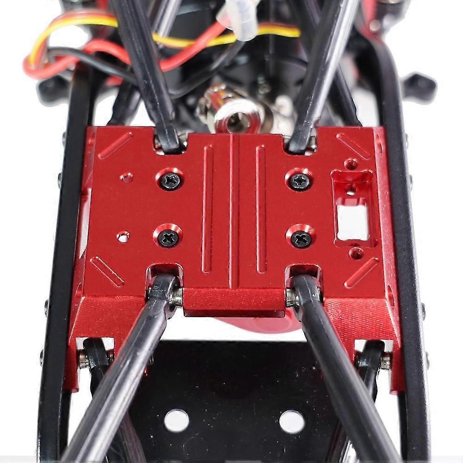 RC Car Upgrade Medium Wave Box Bottom Plate Set Red