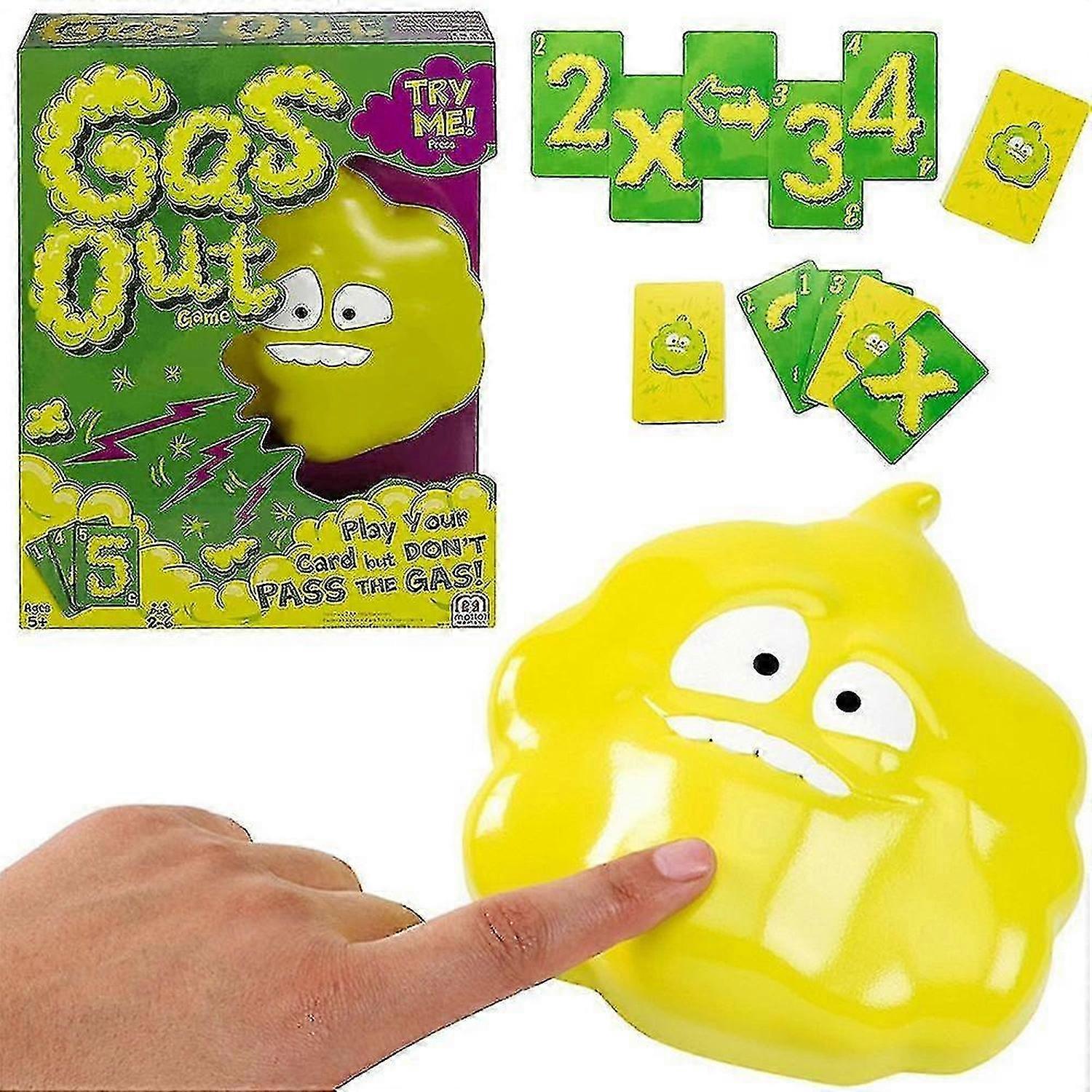 Gas Out Card Game Action Reflex Family Party Interactive Fun Toy Game