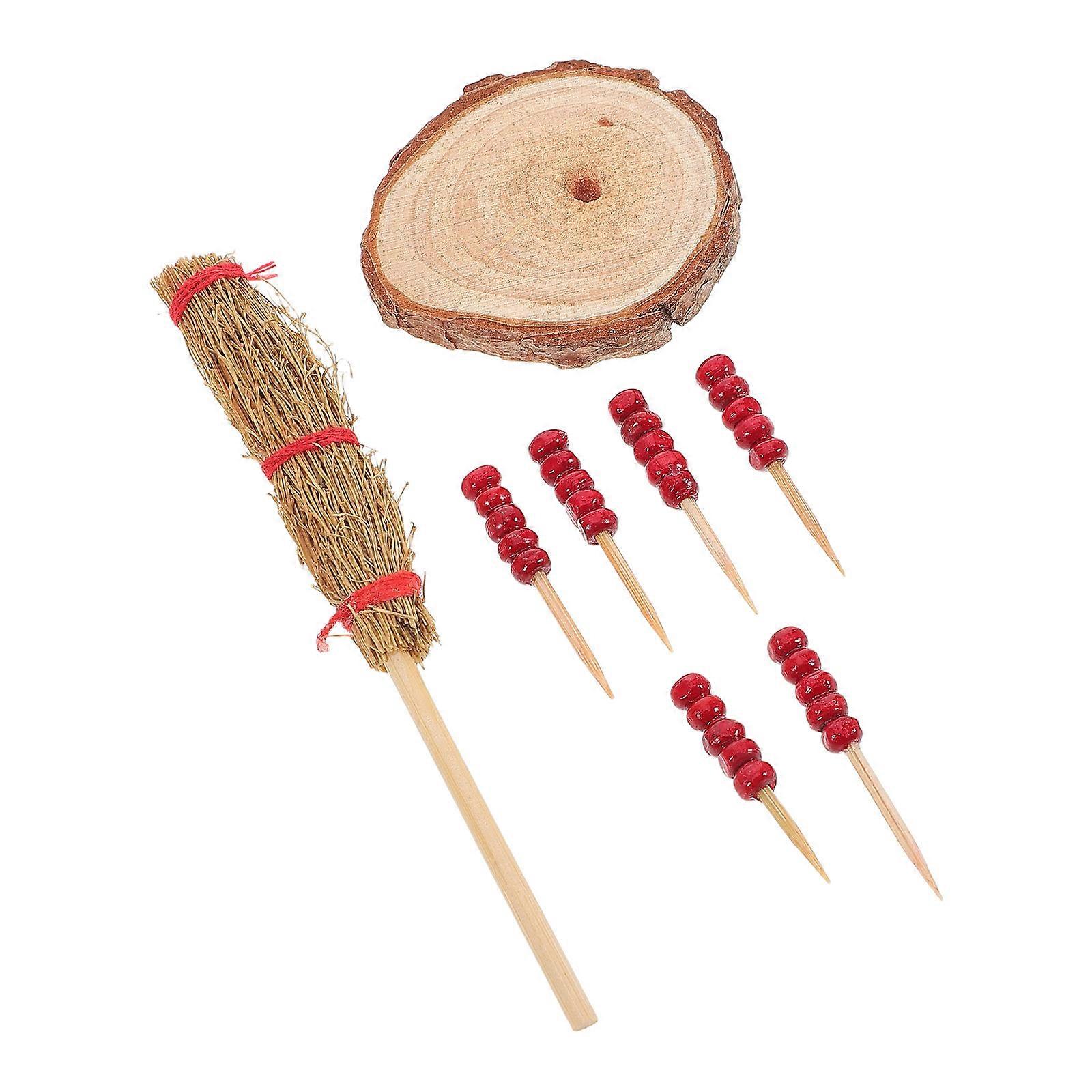 Tiny Candied Ice Sugar Model for Decoration in 1Set with Base