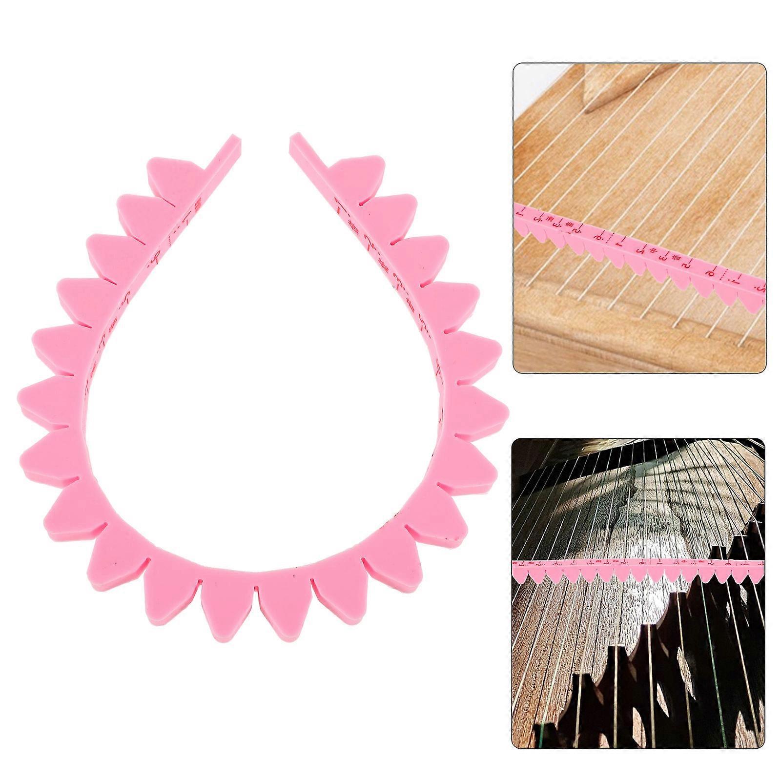 Silicone Guzheng Mute Strip for String Instrument Practice 5Pcs Durable Set