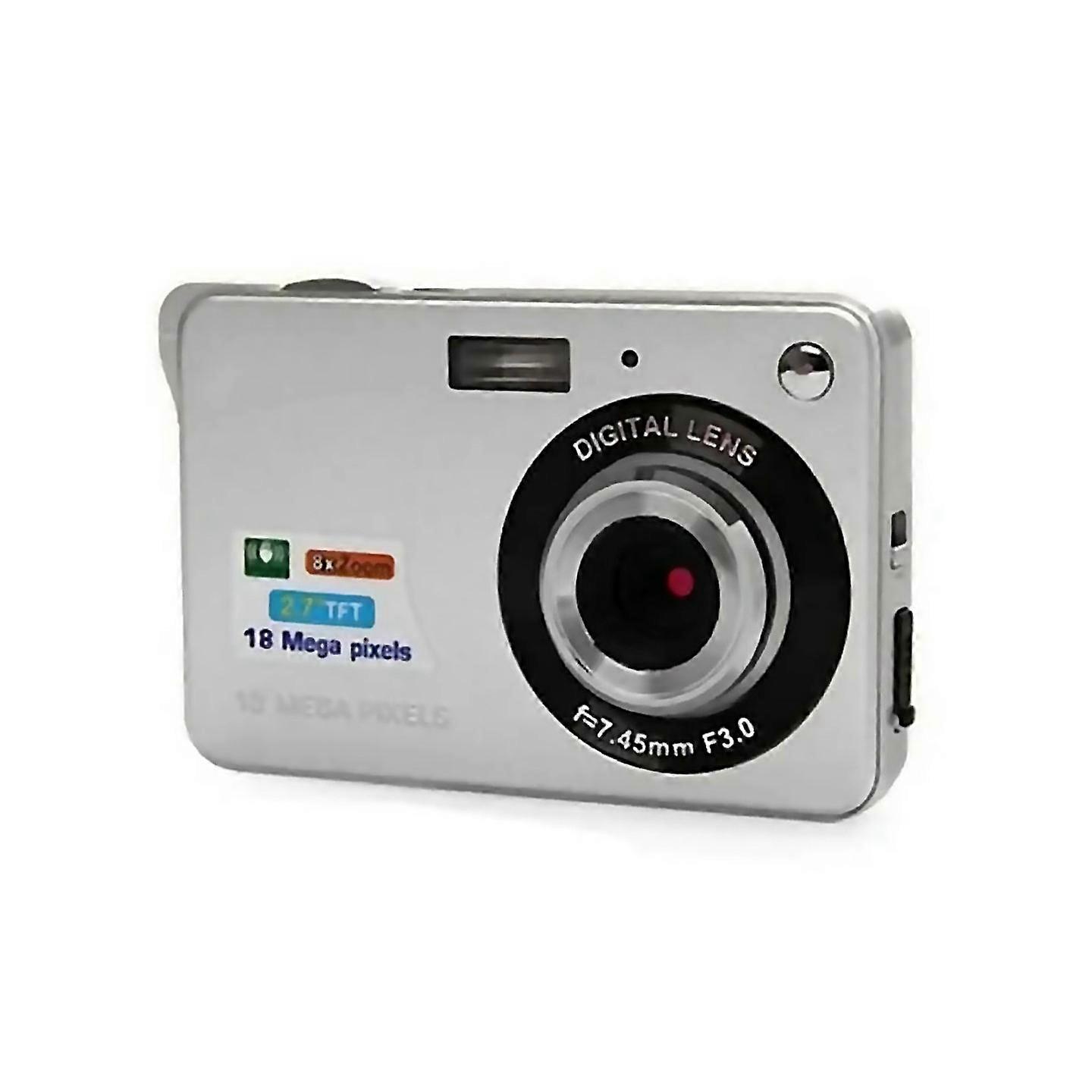 For 18mp Hd Digital Camera With 27 Inch Lcd Screen Rechargeable Battery