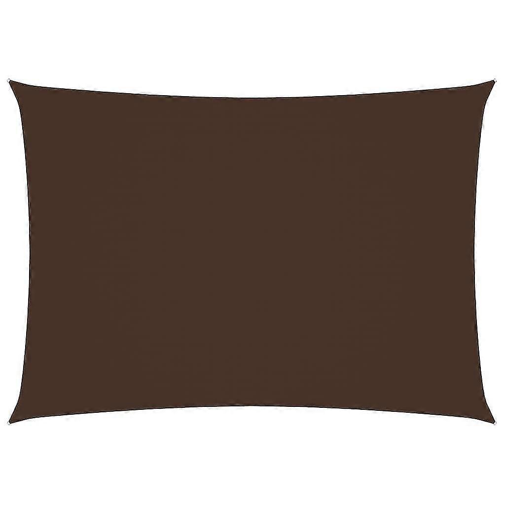 Sunshade Sail Oxford Fabric Rectangular 2.5x4 M Brown