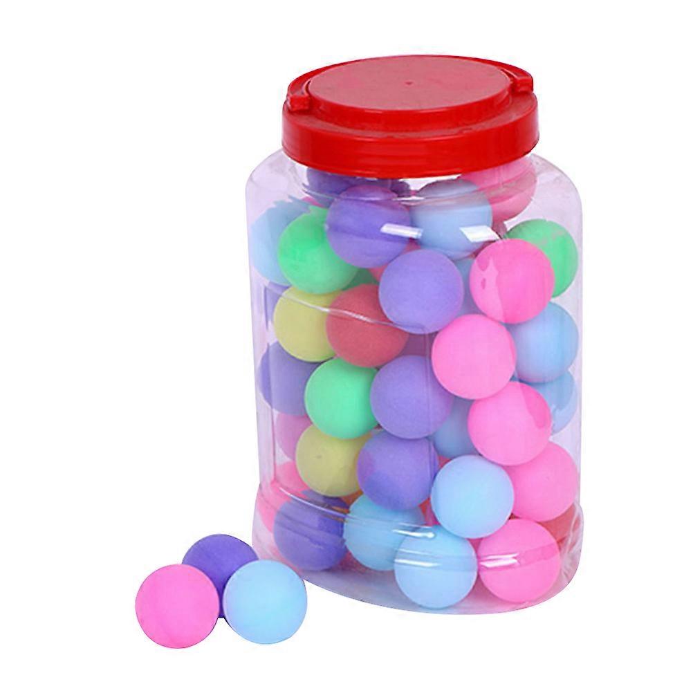 40mm Pong Balls for Playing 60Pcs Colorful Balls for Student Use