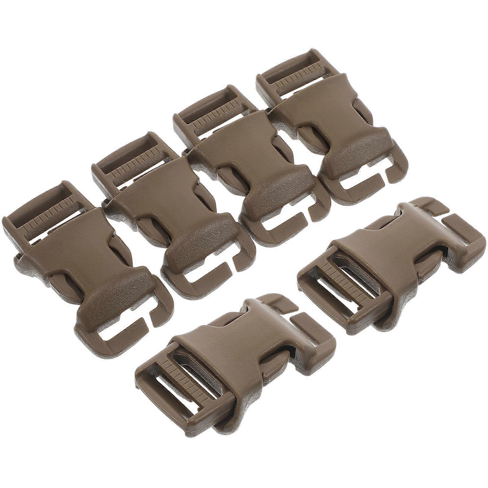 Durable Plastic Buckles Replaceable Backpack Buckles for Outdoor Use 30Pcs