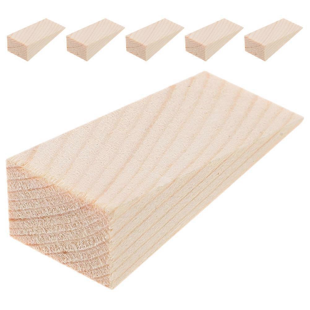 Wooden Door Stopper Non Slip Function 12Pcs for Home and Office Security