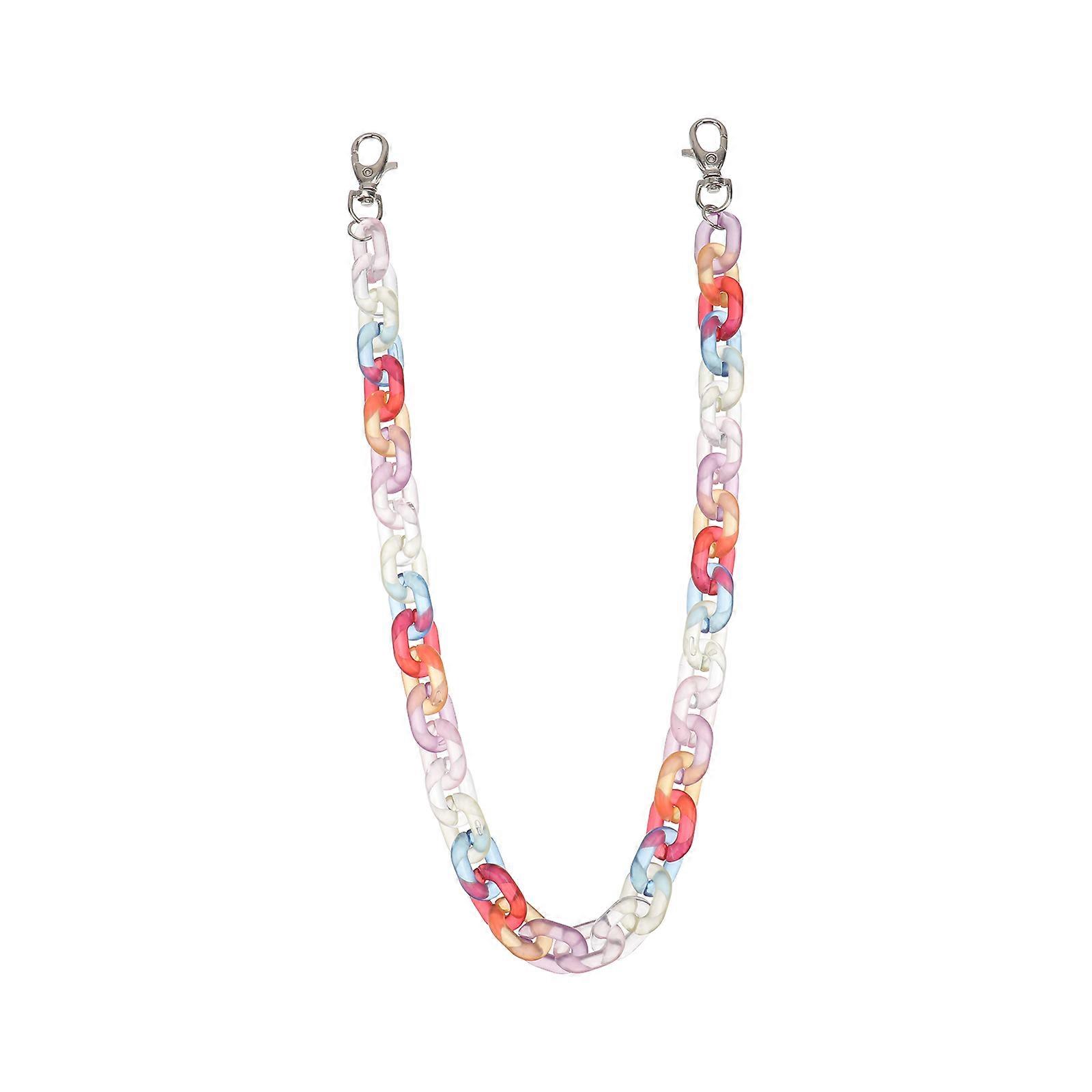Unique Pants Chain for Decoration 3Pcs Colorful Single Layer Pants Chain