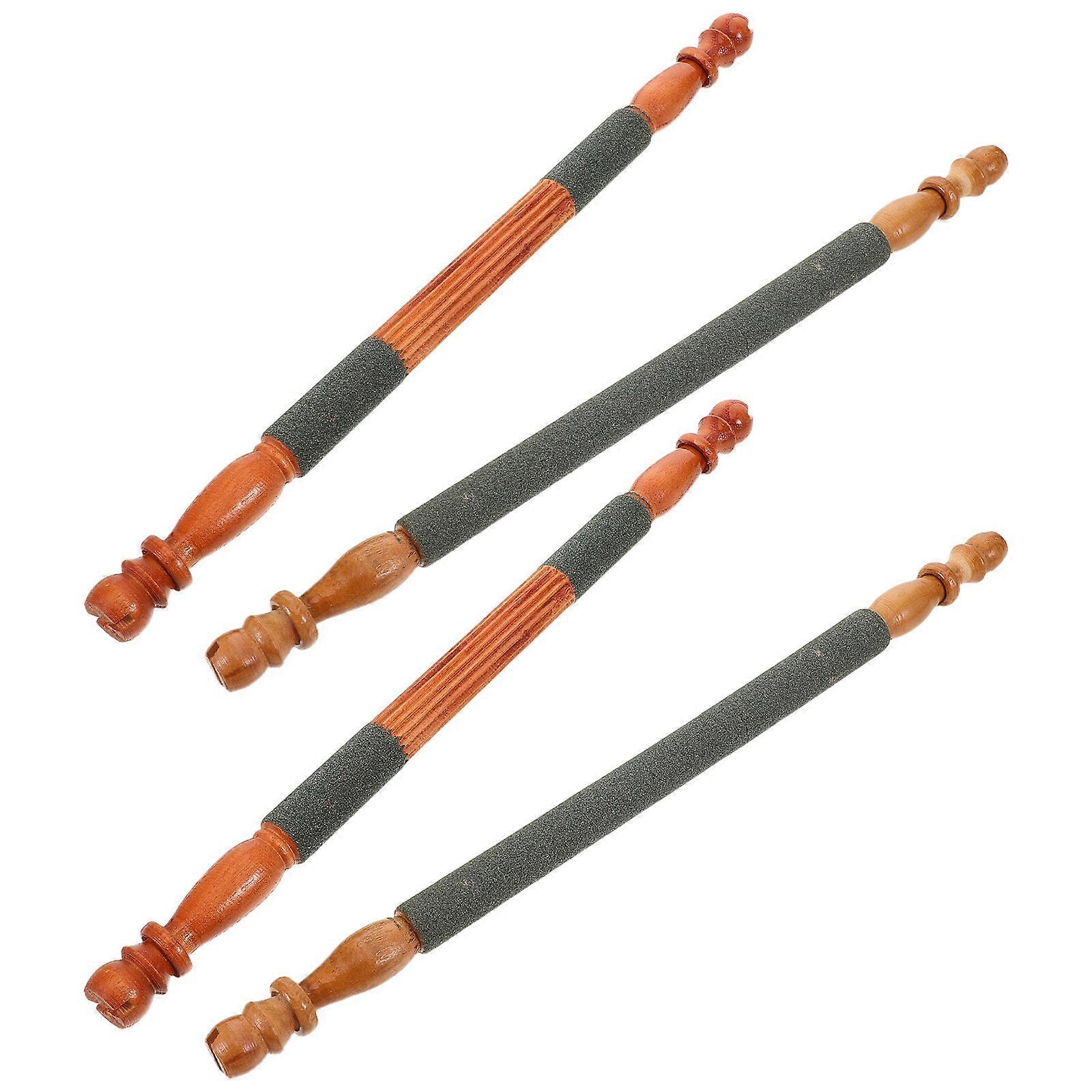 Bird Cage Perch Rough Surface Parrot Perch Stick for Grinding 16Pcs