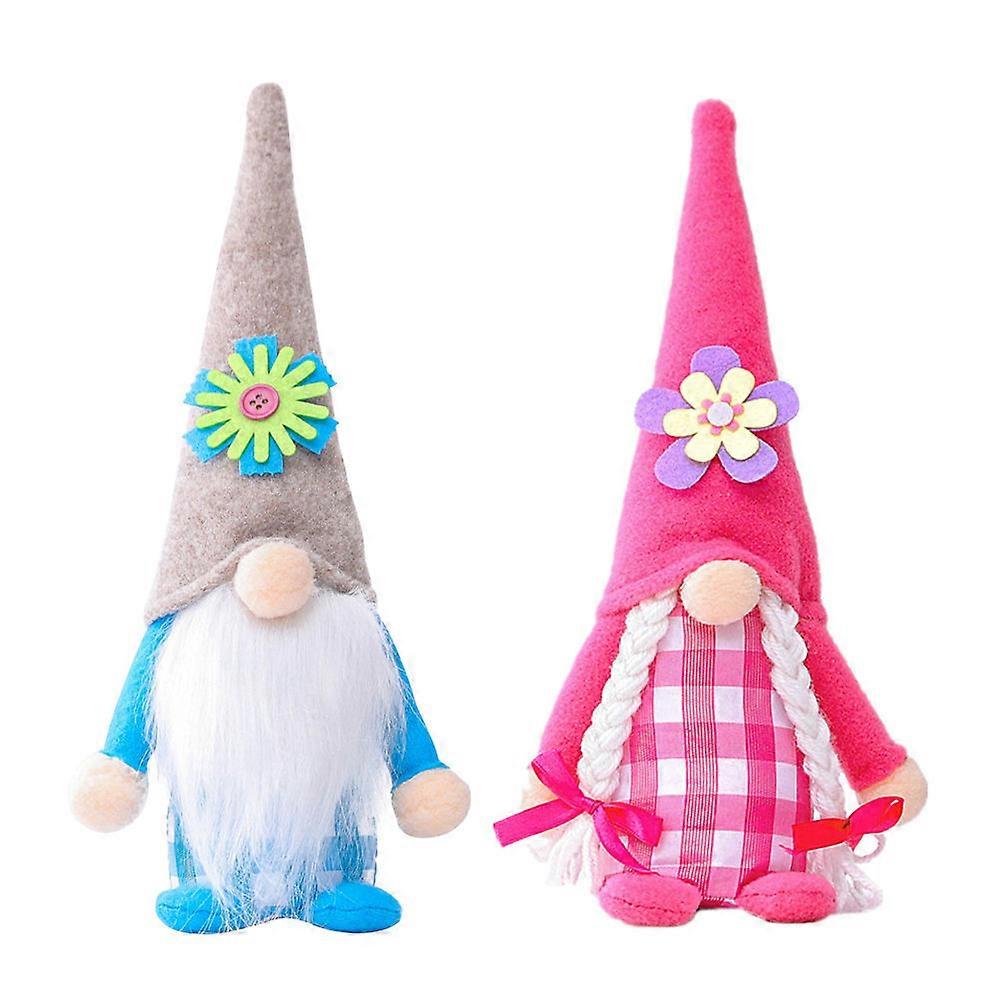Easter Gnome Doll Gnome Doll Decoration for Desktop Decor 4Pcs Set