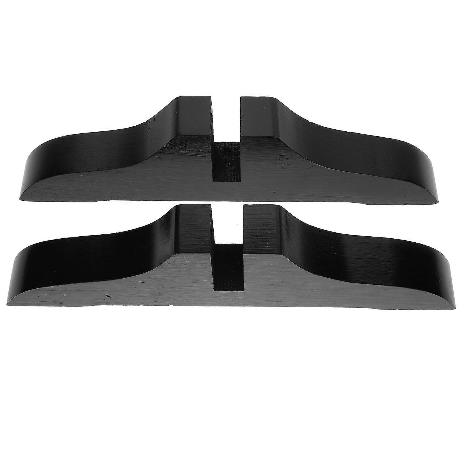 Feet For Room Divider Wooden Divider Brackets Space Partition Furniture Groove Width 2cm 2Pcs