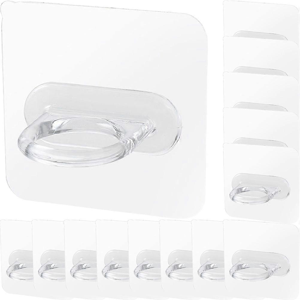 Clear Adhesive Wall Hooks for Spray Bottle Holder 90Pcs Multipurpose