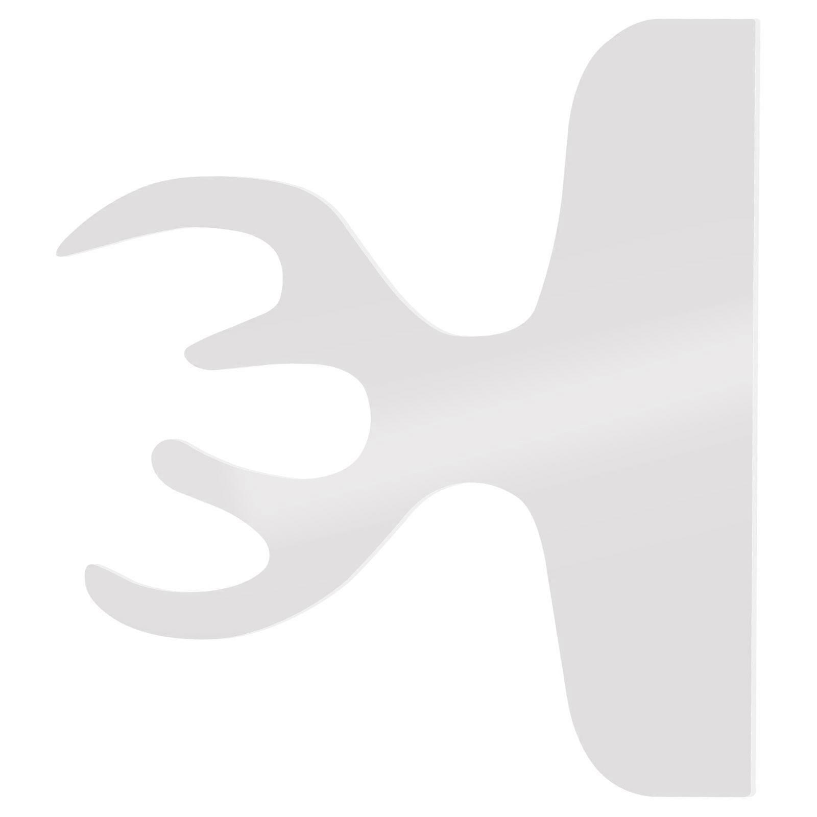 Cutting Board Handle Template Acrylic Material Improve Efficiency Food Preparation 22.00X20.00X0.40CM 1Pcs