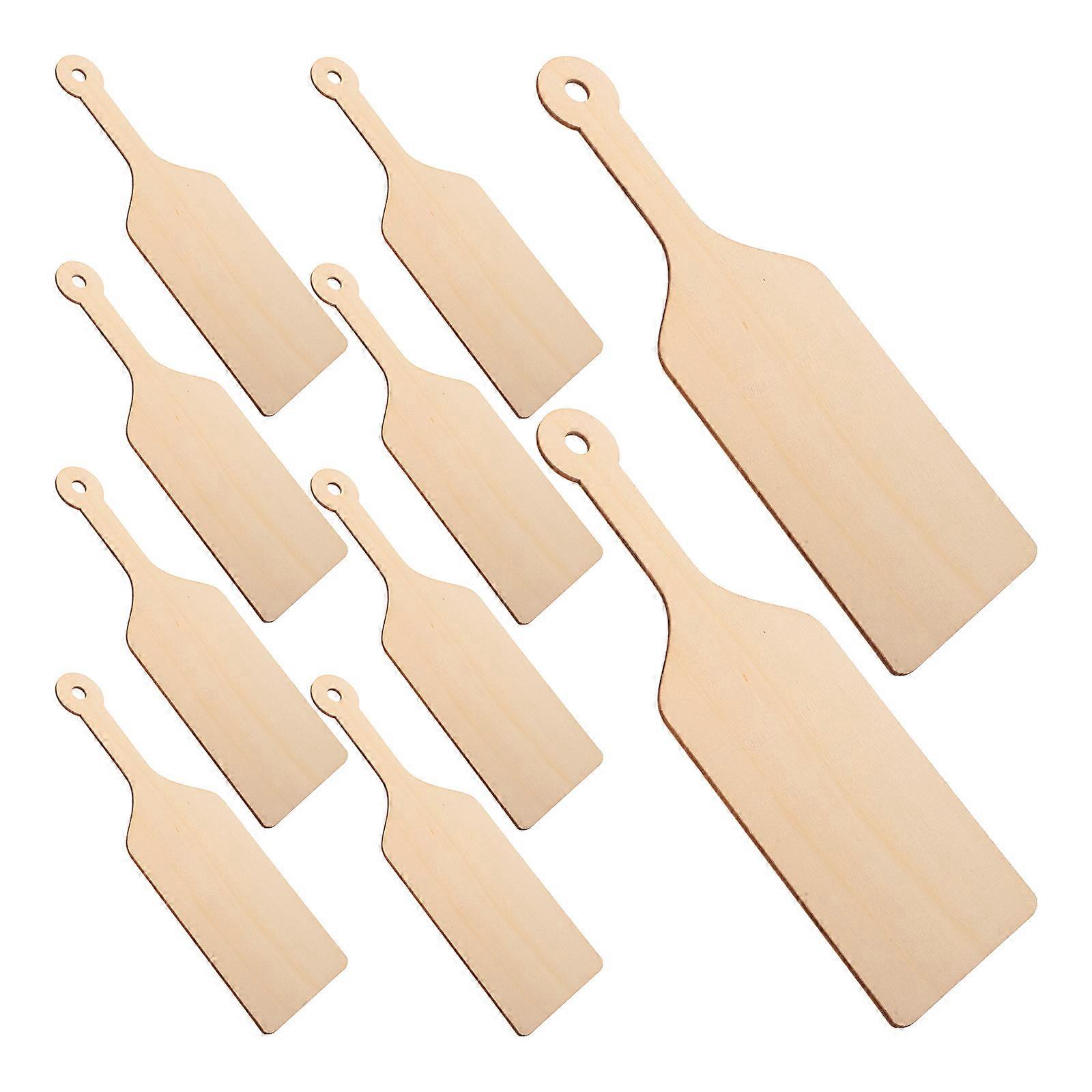 Small Wooden Cutting Board for Crafts with Handle 20Pcs Set