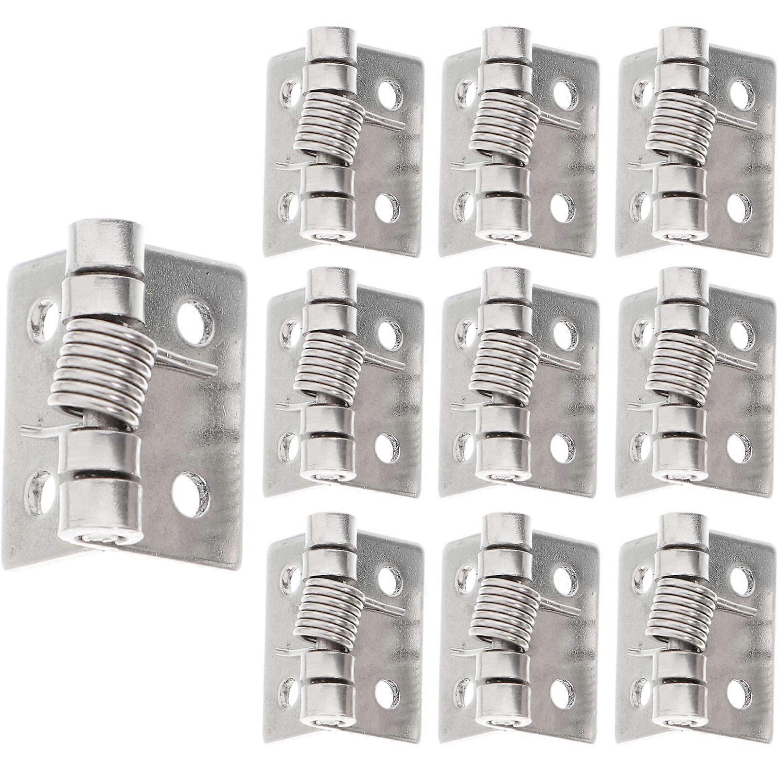 Door Hinge Stainless Steel Self Closing Spring Hinge 40Pcs Package