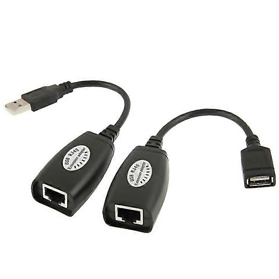 For 50m Usb To Rj45 Extender By Cat5e Cable
