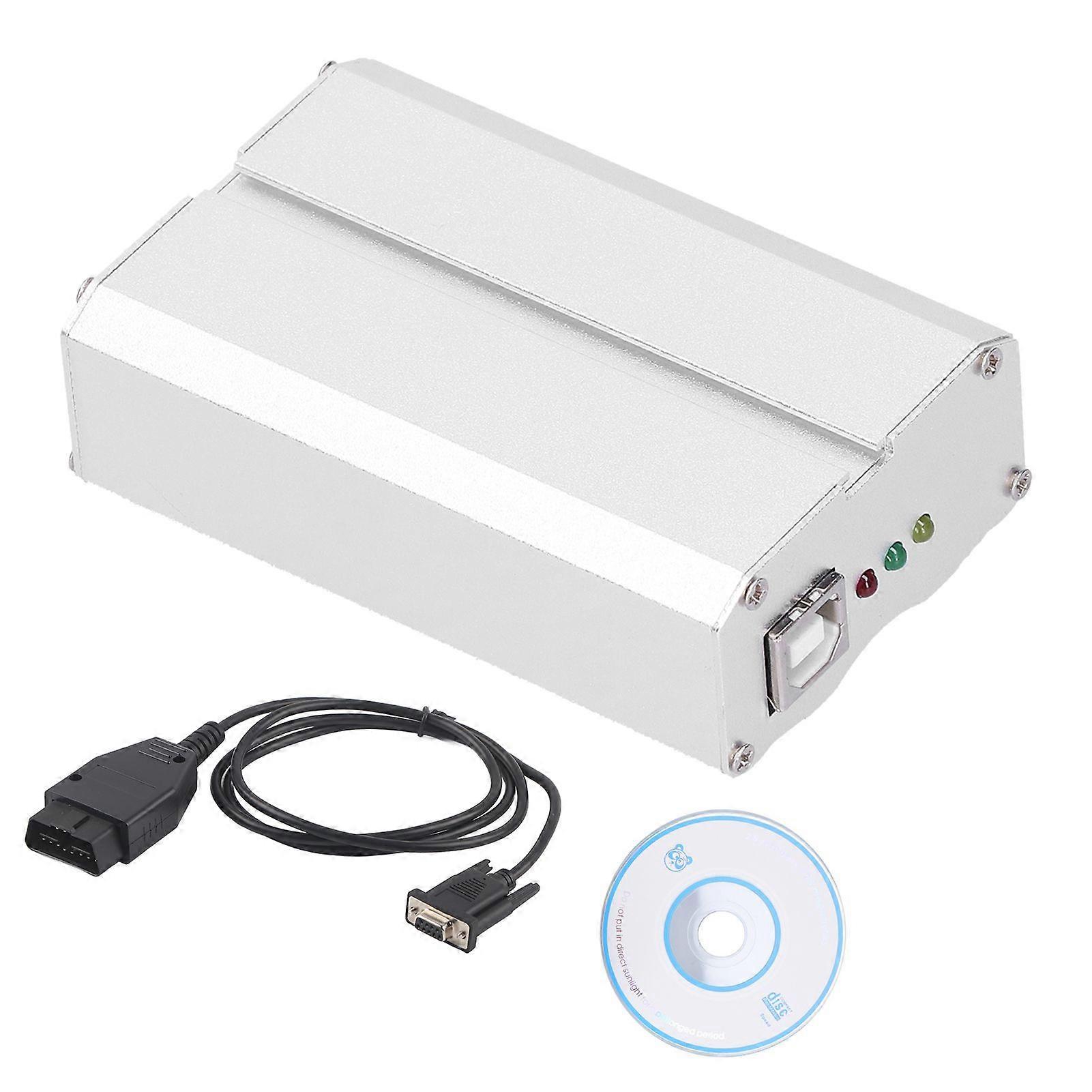 ECU Chip Tuning Tool Kit Chiptuning Flasher Disk OBD Cable Plug Metal Box Auto Diagnostic