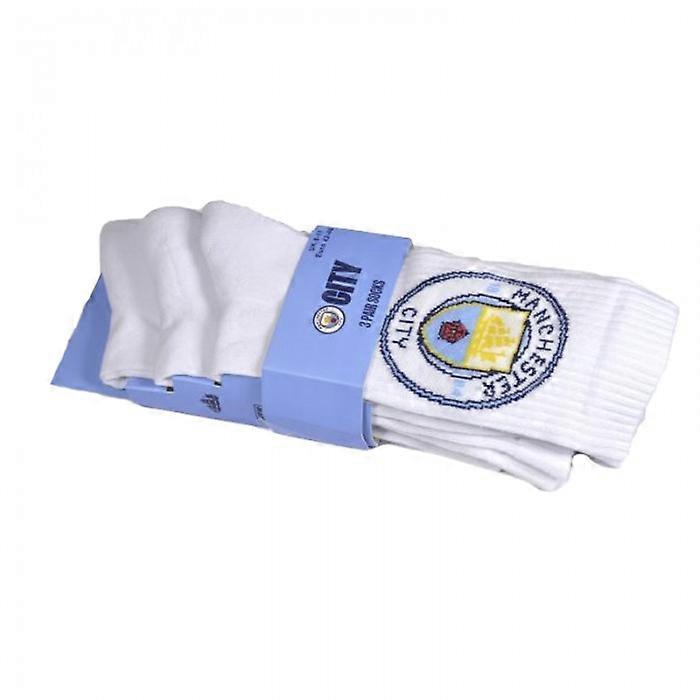 Manchester City FC unisex felnőtt zokni (3 db-os csomag)