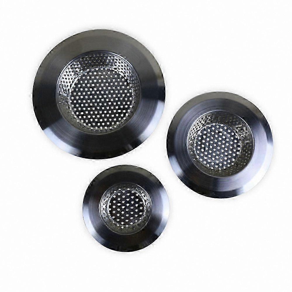 Stainless Steel Sink Drain Strainer with Mesh for Kitchen and Bath, 7cm/9cm/11cm Size Options