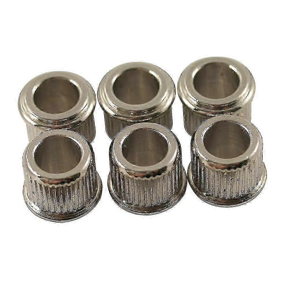 Set of 6 Kluson Push-fit Tuning Machine Adapter Bushings USA Size
