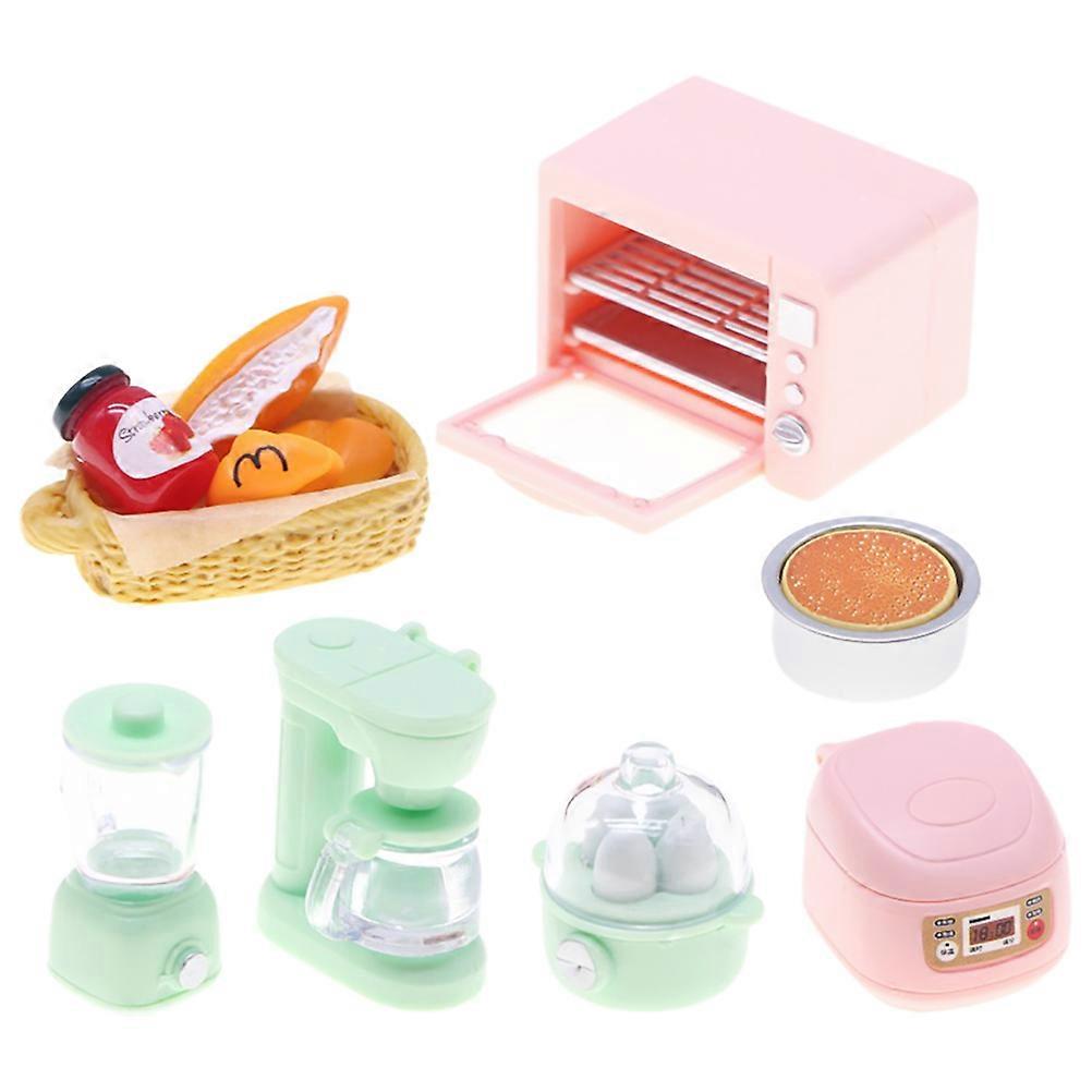 Miniature Doll House Kitchen Appliance Cooking 35Pcs Set