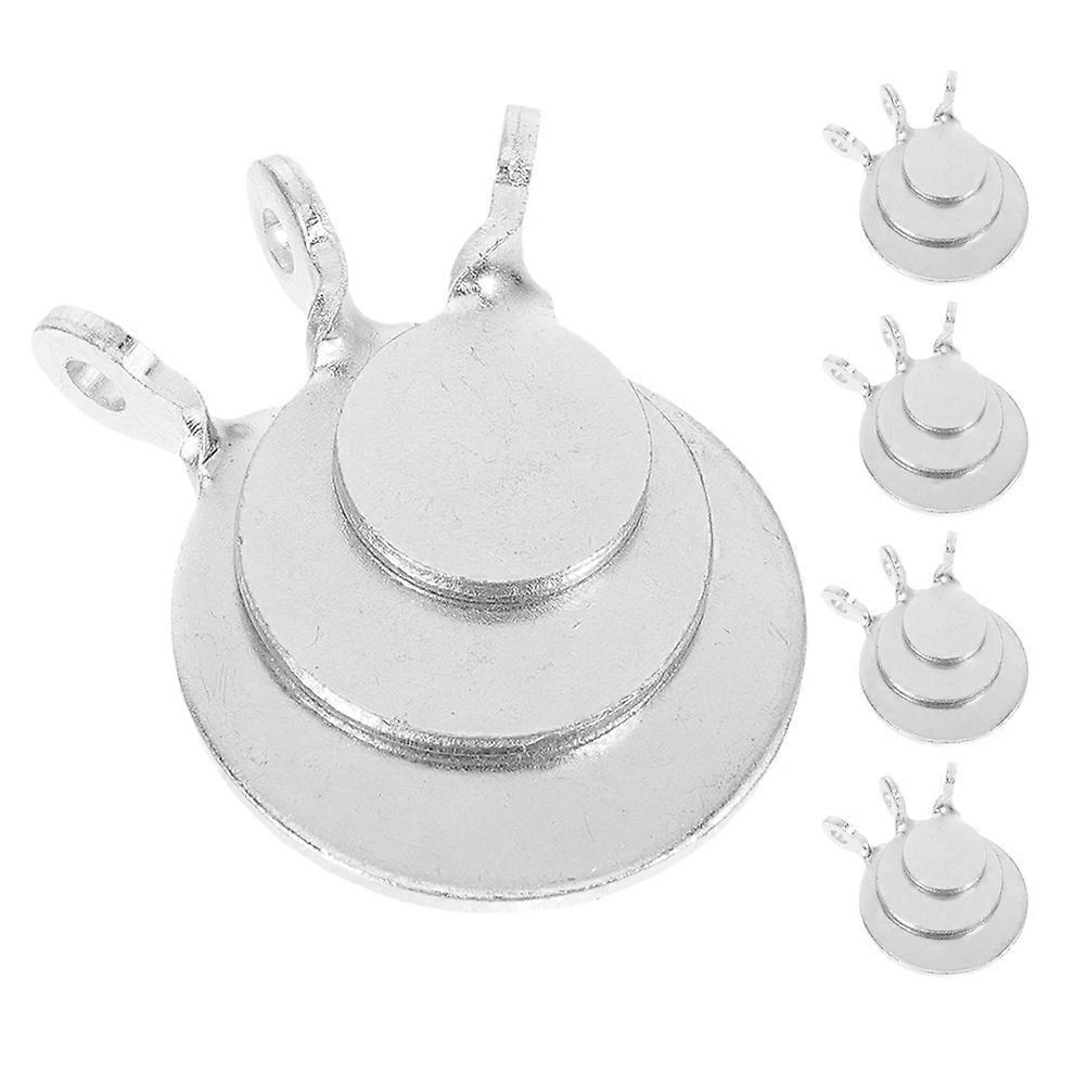 Shooting Aim Targets 15Pcs Durable Manganese Steel Training Sheets For Shooting Range Outdoor Shooting Practice