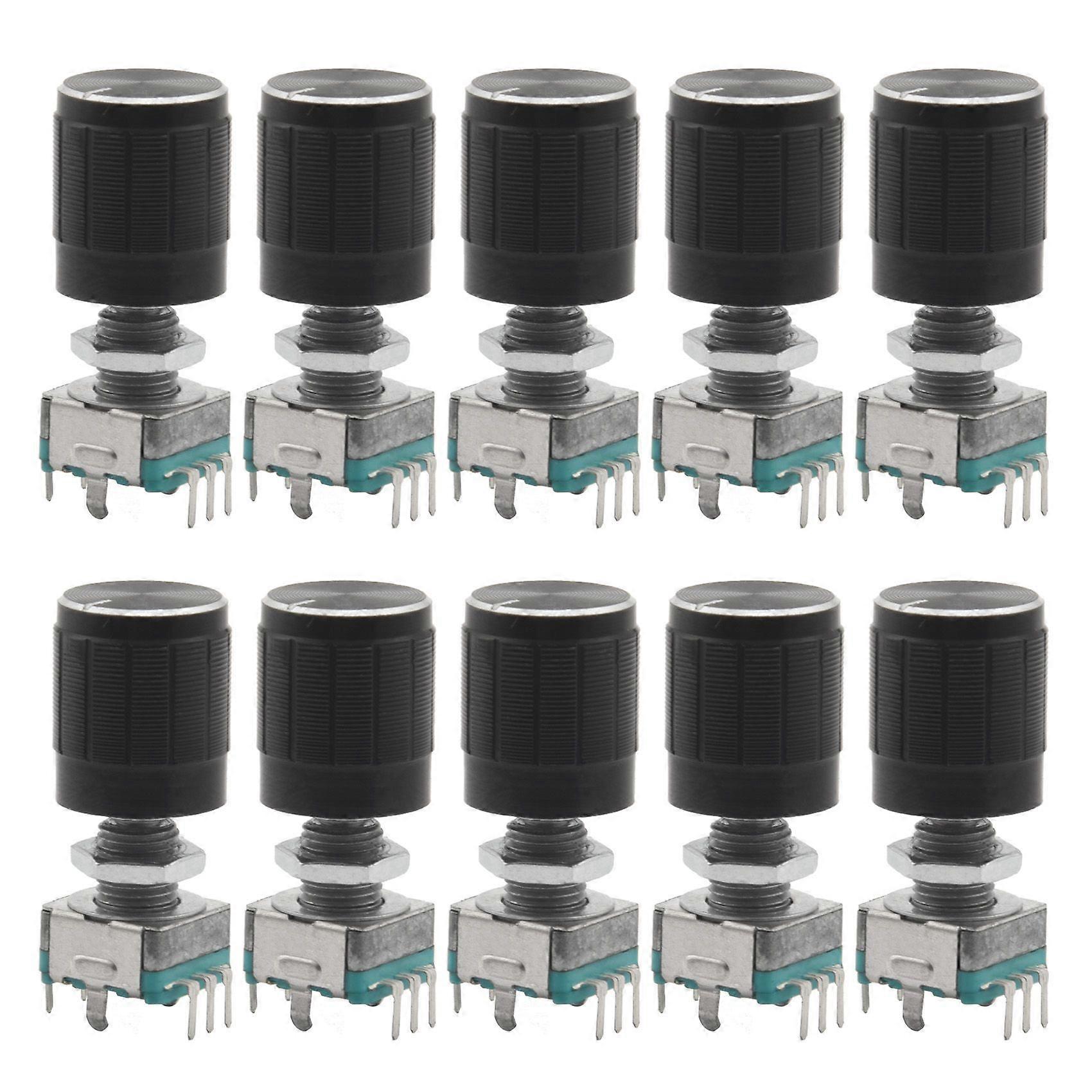 (7 Pin 20MM)10 PCS 360 Degree EC11 Rotary Encoder Code Switch
