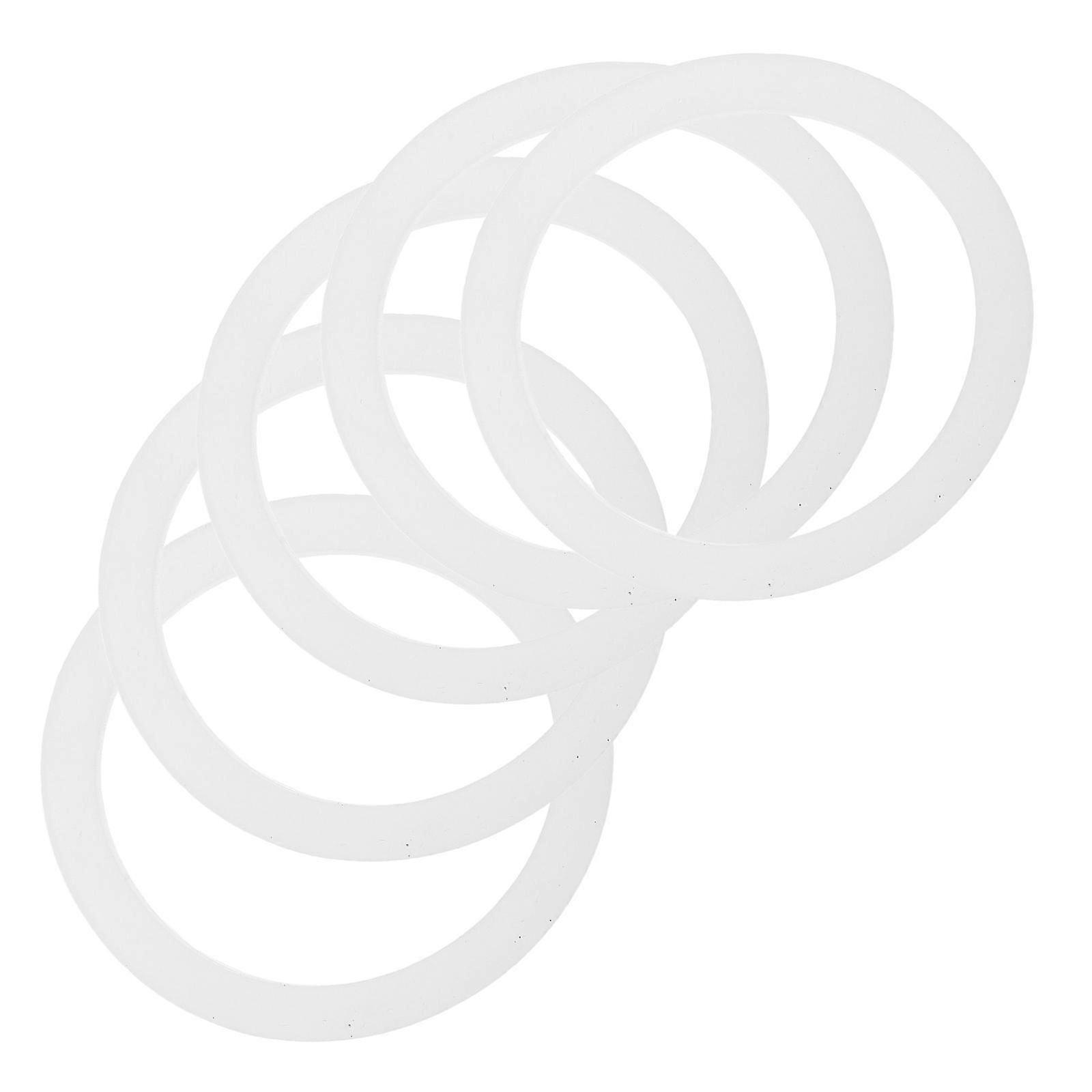 5-pack silikonpackningar för diskbänksavlopp för kök, överlägsen tätningsprestanda