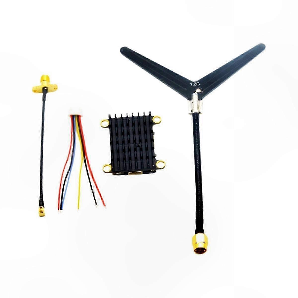 FPV Video Transmitter 1W/1.6W/2W 16CH for Long Range Racing Drone 1.2G/1.3G