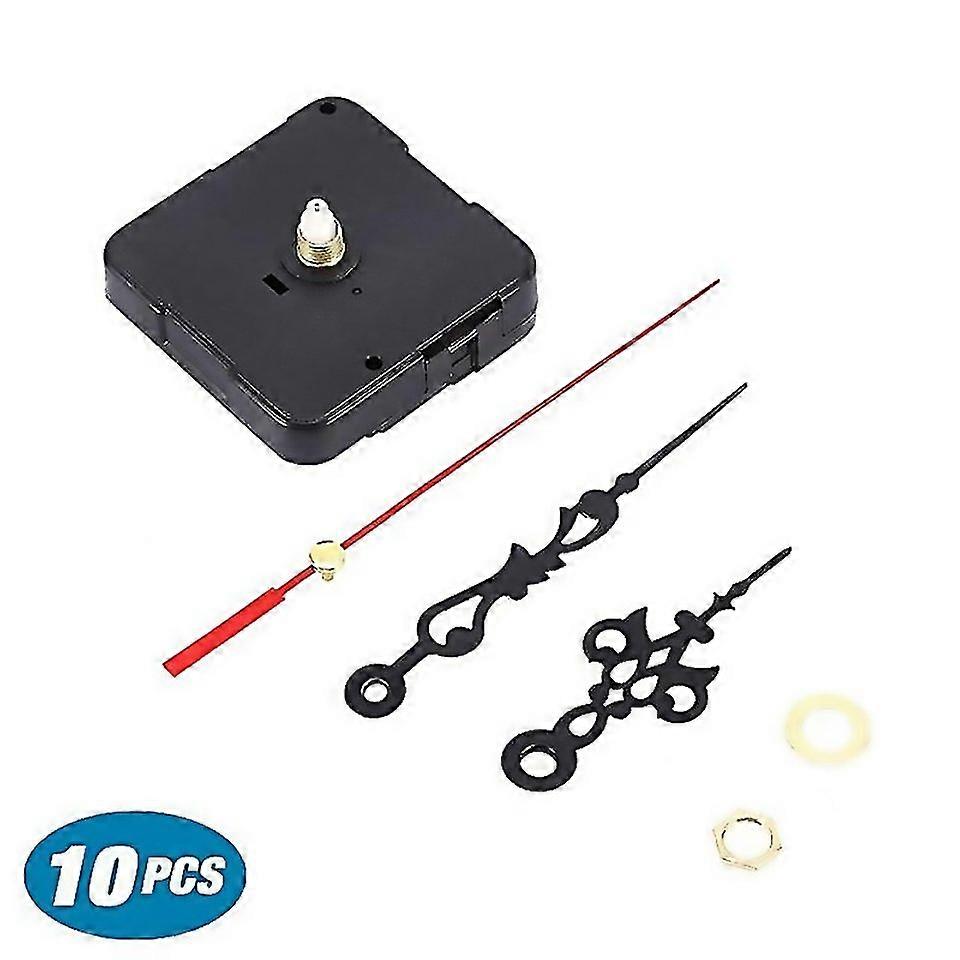 For 10 Set Professional Wall Clock Mechanism Clockwork Practical Quartz Wall Clock Movement Repair P