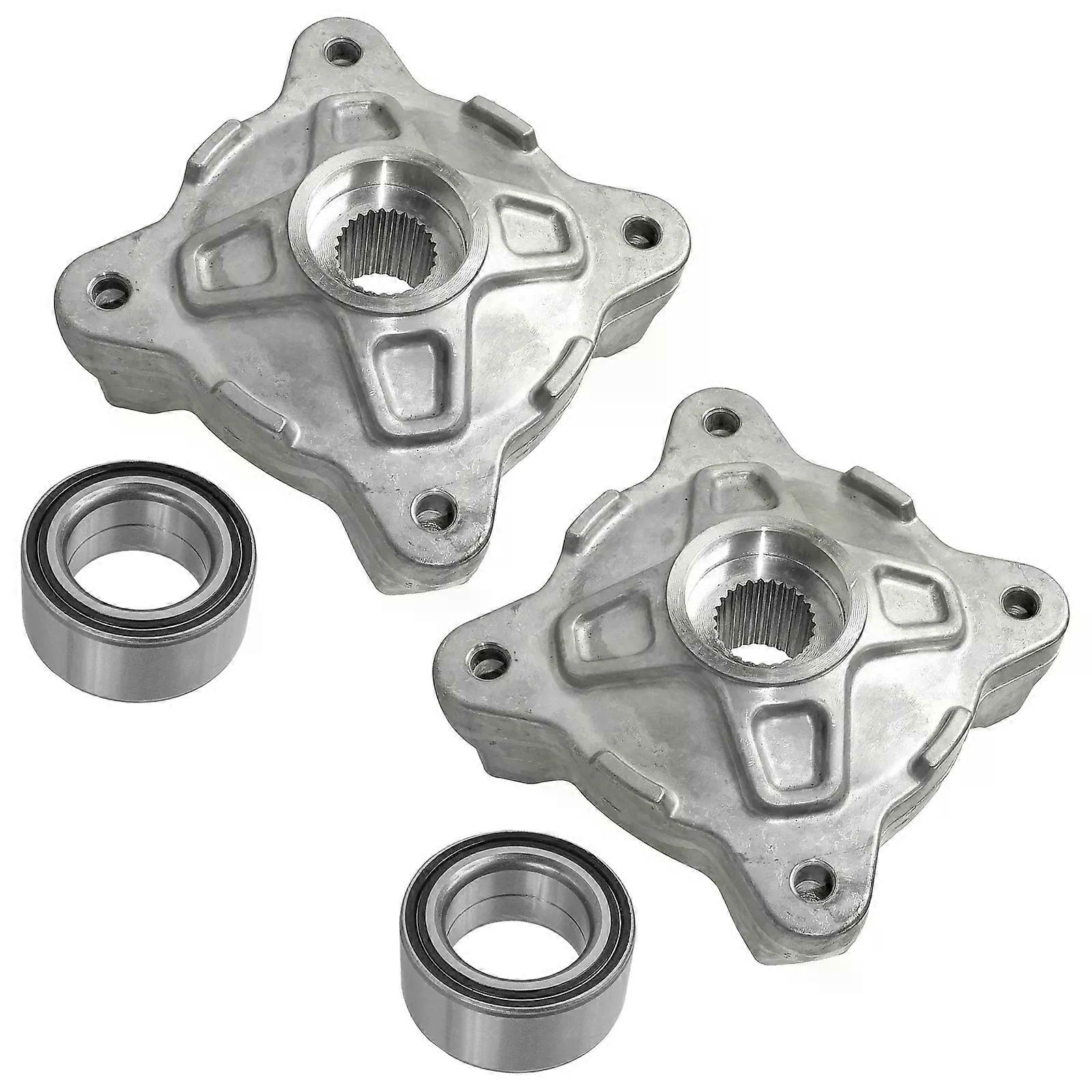 Front Left Right Wheel Hubs And Ball Bearings for Polaris RZR S 800 EFI 2009-14 NO.28576