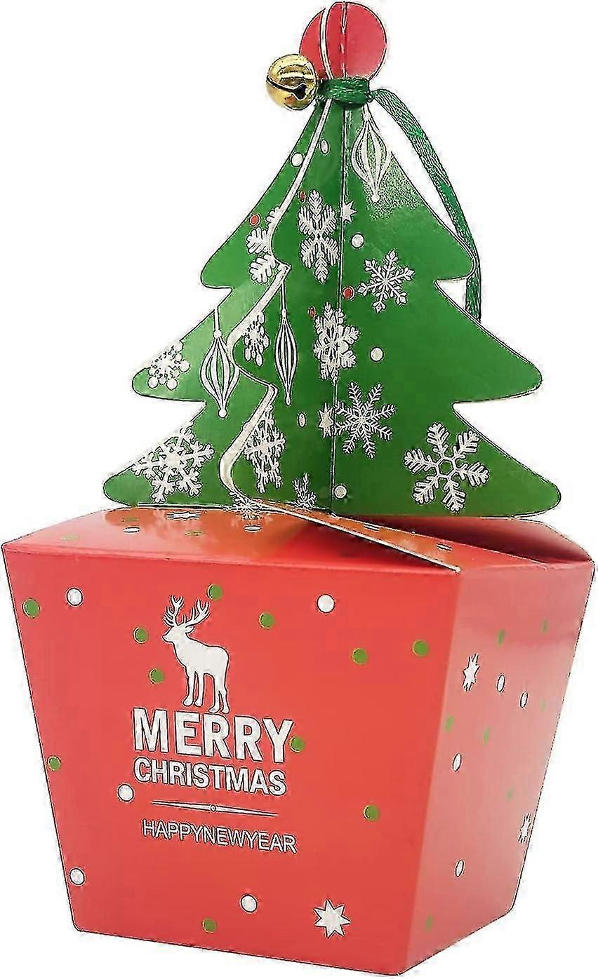 Christmas Advent Calendar Box 10 Pack for Party Supplies