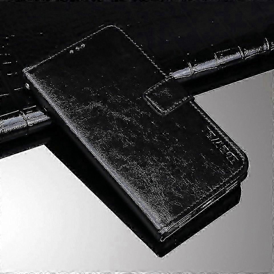 Crazy Horse Texture Horizontal Flip Leather Case with Holder and Card Slots for A16s Wallet