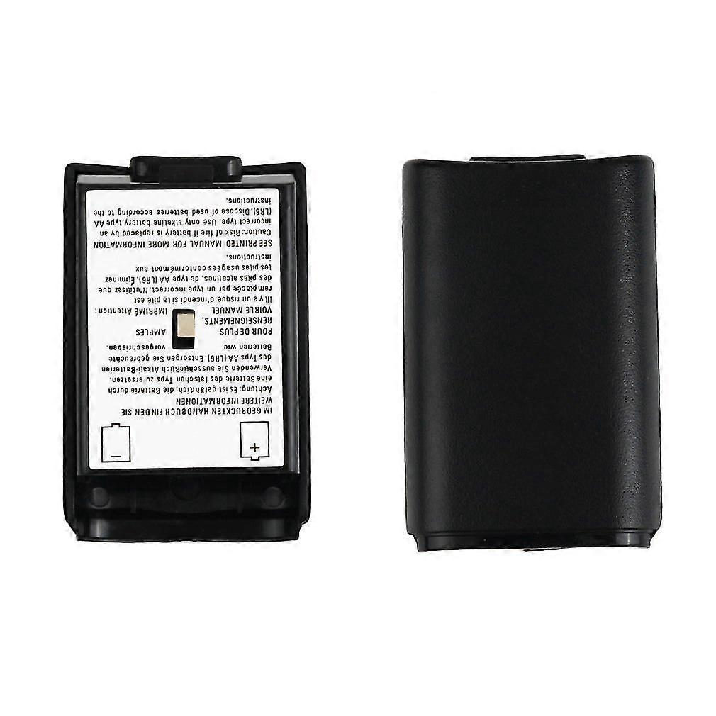 Akku Abdeckung Shell Universal Shield Case Kit für Xbox 360 Wireless Controller Hohe Qualität Schwarz Batterie Abdeckung Shell
