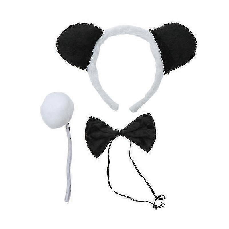 3pcs Fun Panda Tail