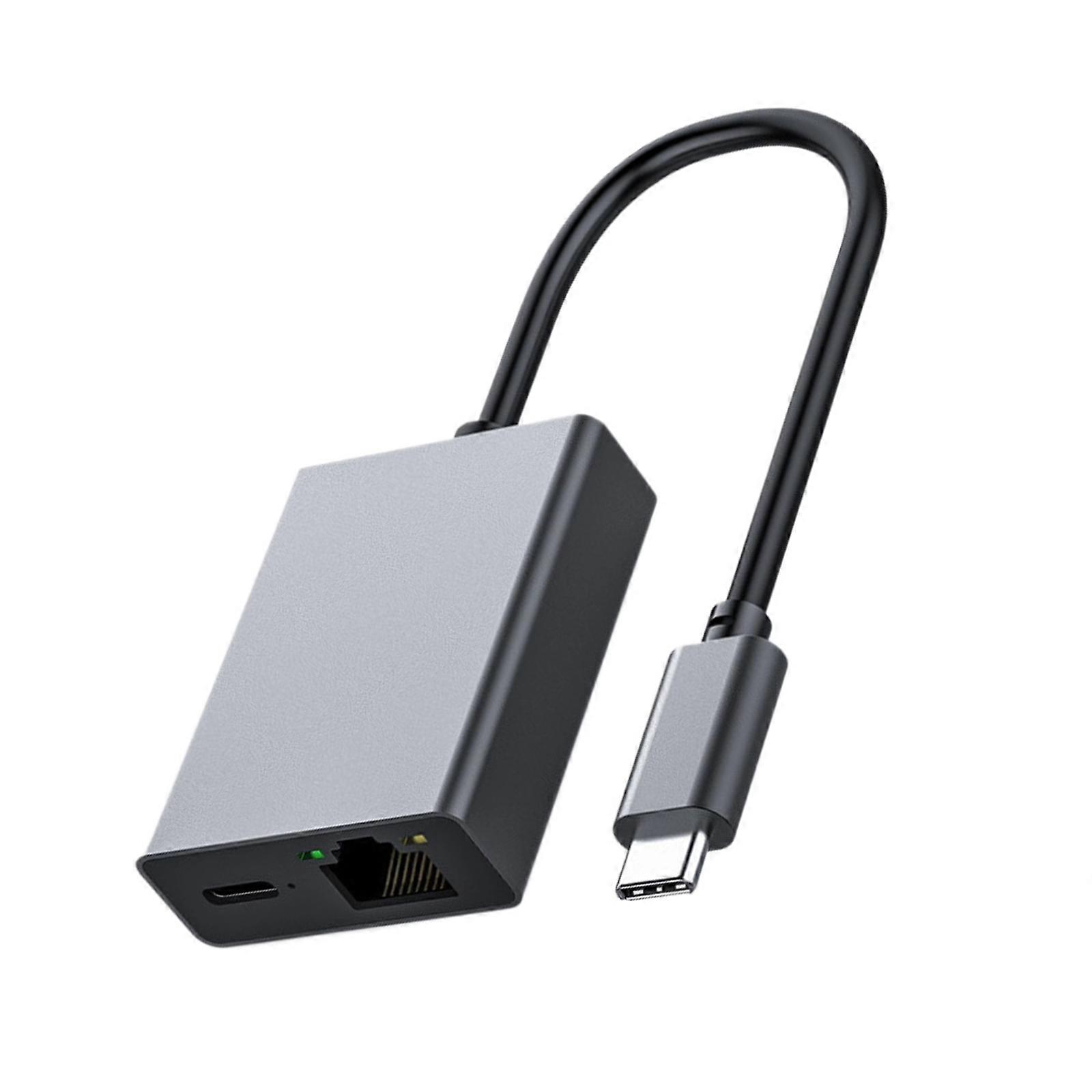 Aluminum Alloy Type C Hub PD100W Fast Charging Data Transfer For Laptops Tablets/Phones Multifunction Multicolor