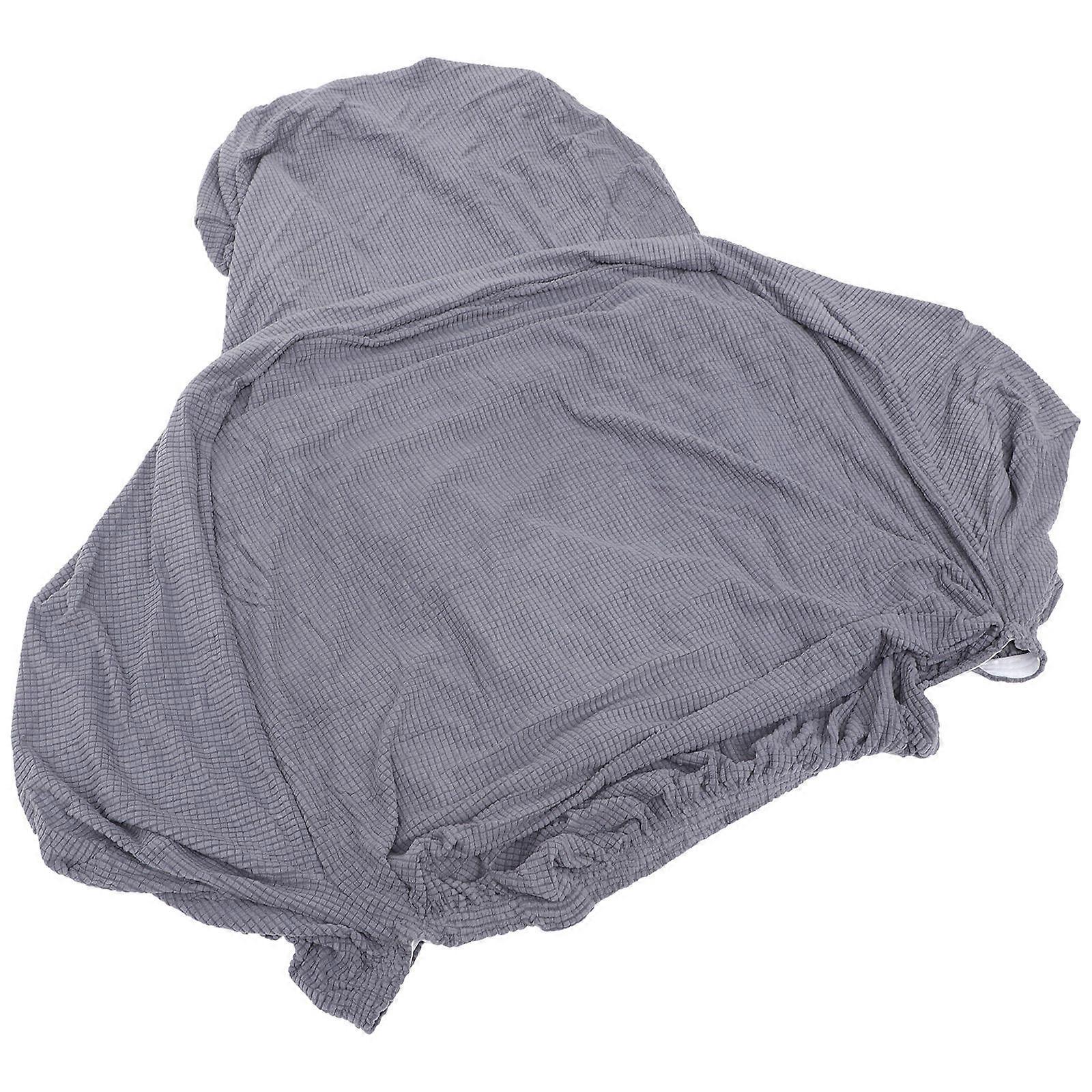 Hellgrauer Stretch-Überzug für Relaxsessel