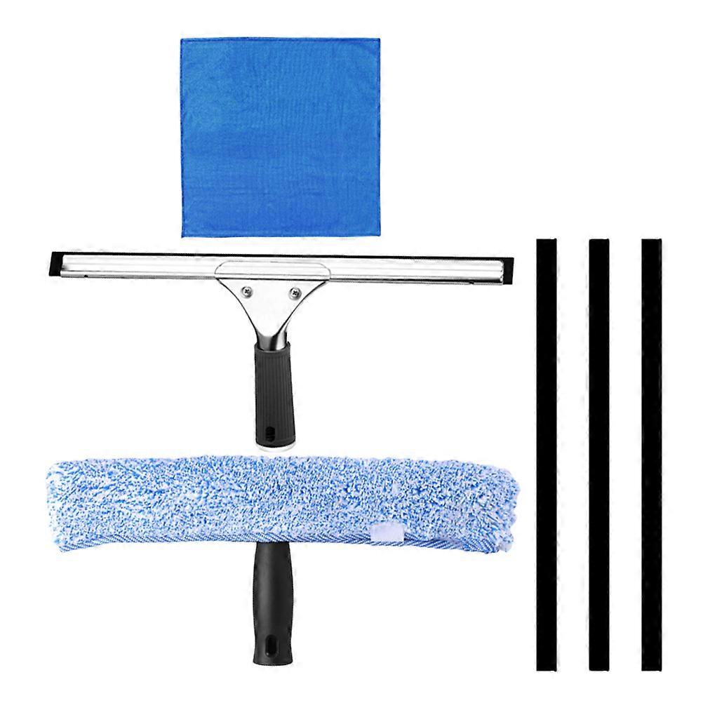 Glass Wiper Squeegee for Window Cleaning 1Set Multi Surface Kit