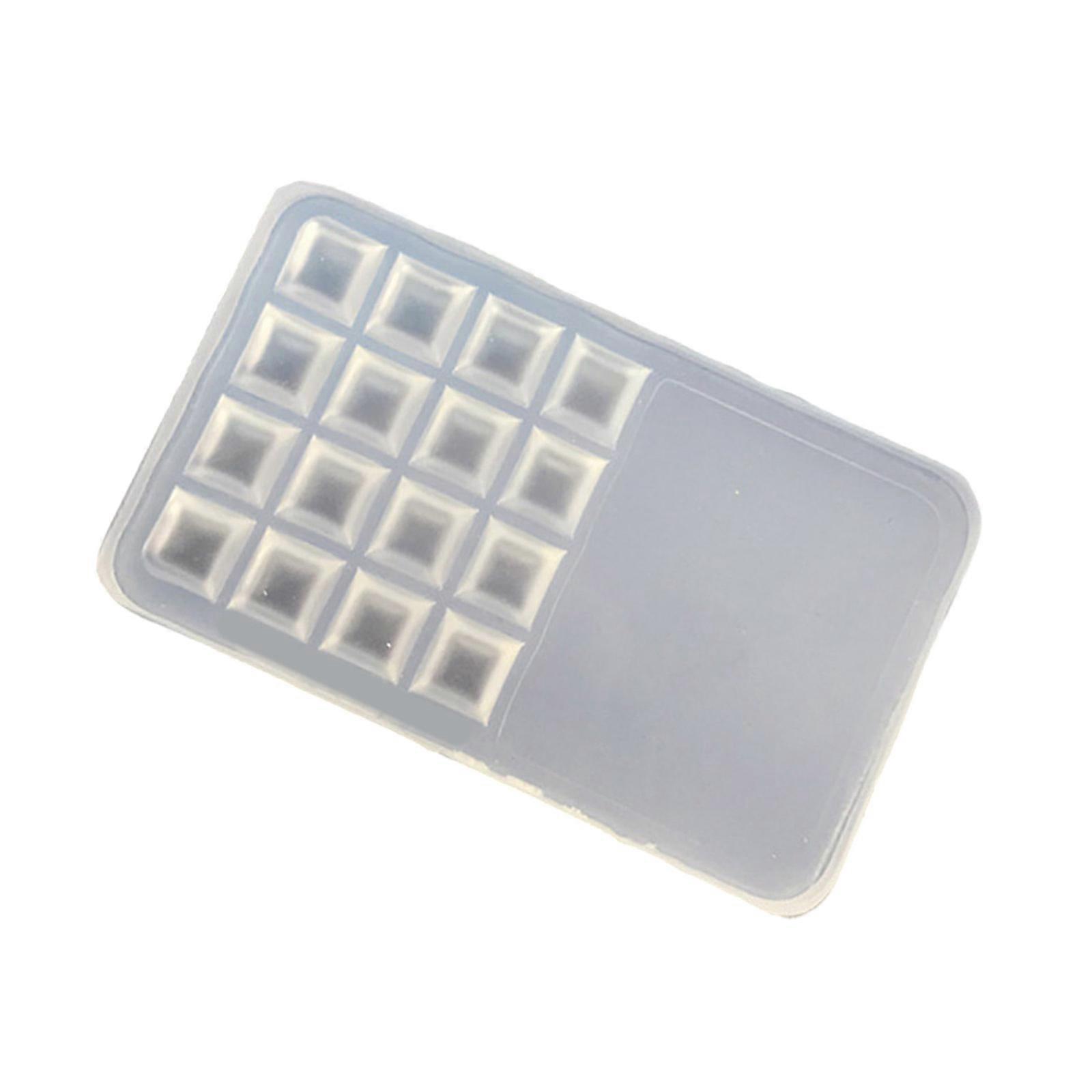 Foldable Travel Friendly Silicone Paint Tray Multi Compartment Design For Professional Artists And Nail Technicians Multicolor