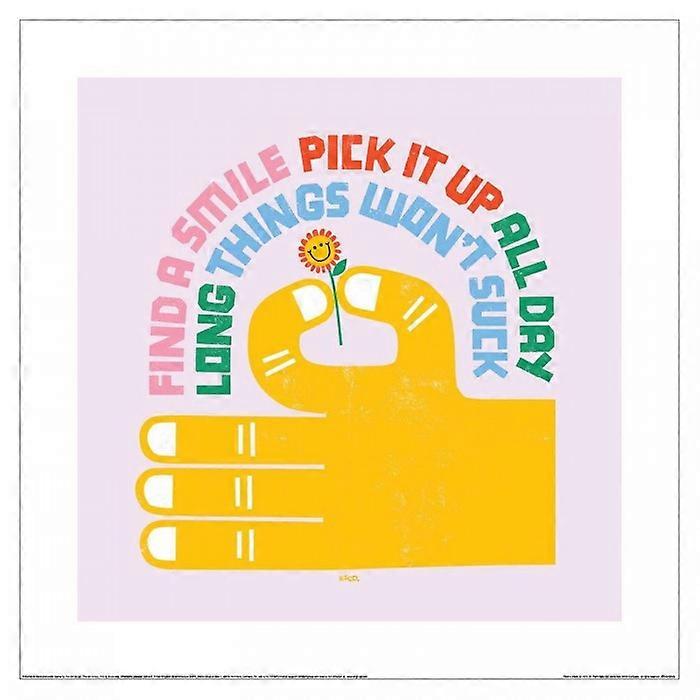 Kate Smith Co. Find A Smile Print