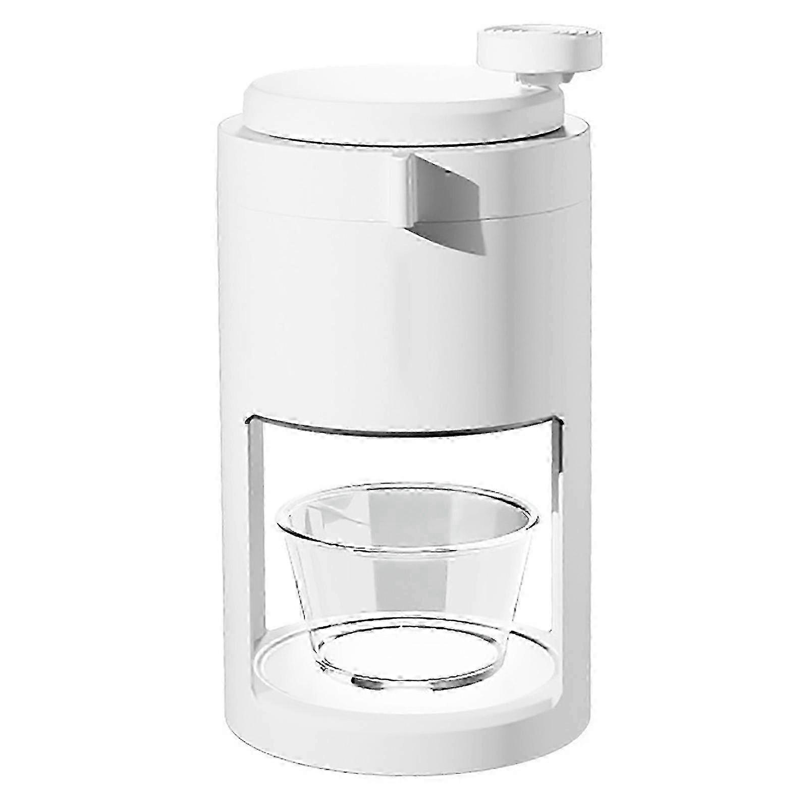 Shaved Ice Machine Handheld Multi Functional Small Portable Ice Crusher for Family Business