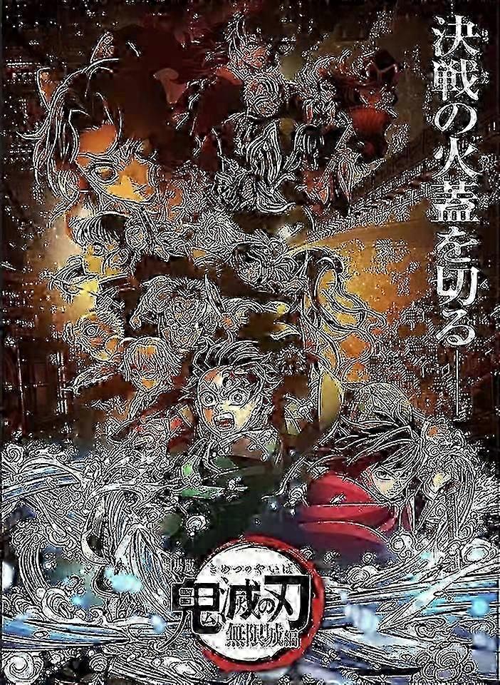 2025 Demon Slayer Anime Advent Αντίστροφη μέτρηση Γιορτινό τυφλό κουτί Διακόσμηση χριστουγεννιάτικου δέντρου Ακρυλικό μενταγιόν κινουμένων σχεδίων