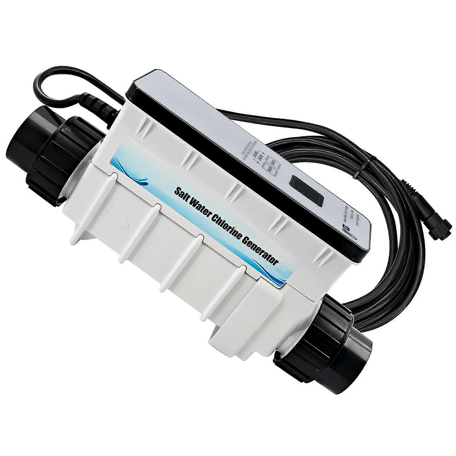Energy Efficient Automated Saltwater Chlorination System For Large In Ground Pool Up To 40000 Gallon EC520555 IC40 Model Multicolor