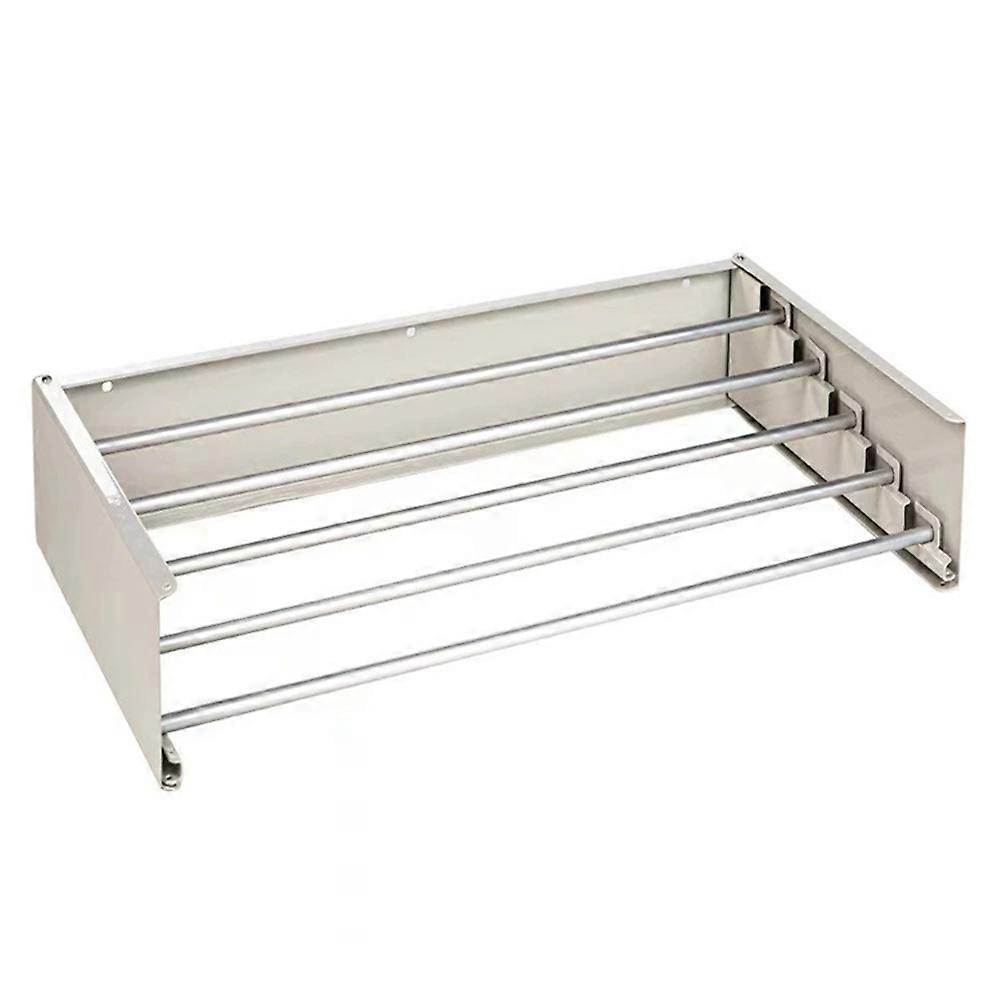 Wall Mounted Clothes Drying Rack Space-Saving, Foldable,Retractable Laundry Rack Foldbale Laundry Drying Rack Wall Mount