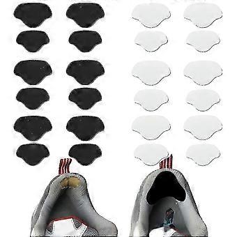 12 pares patch de reparo de tênis, adesivo auto adesivo patch de salto de sapato, patch de prevenção de patch de salto de sapato para a maioria dos tipos de sapatos