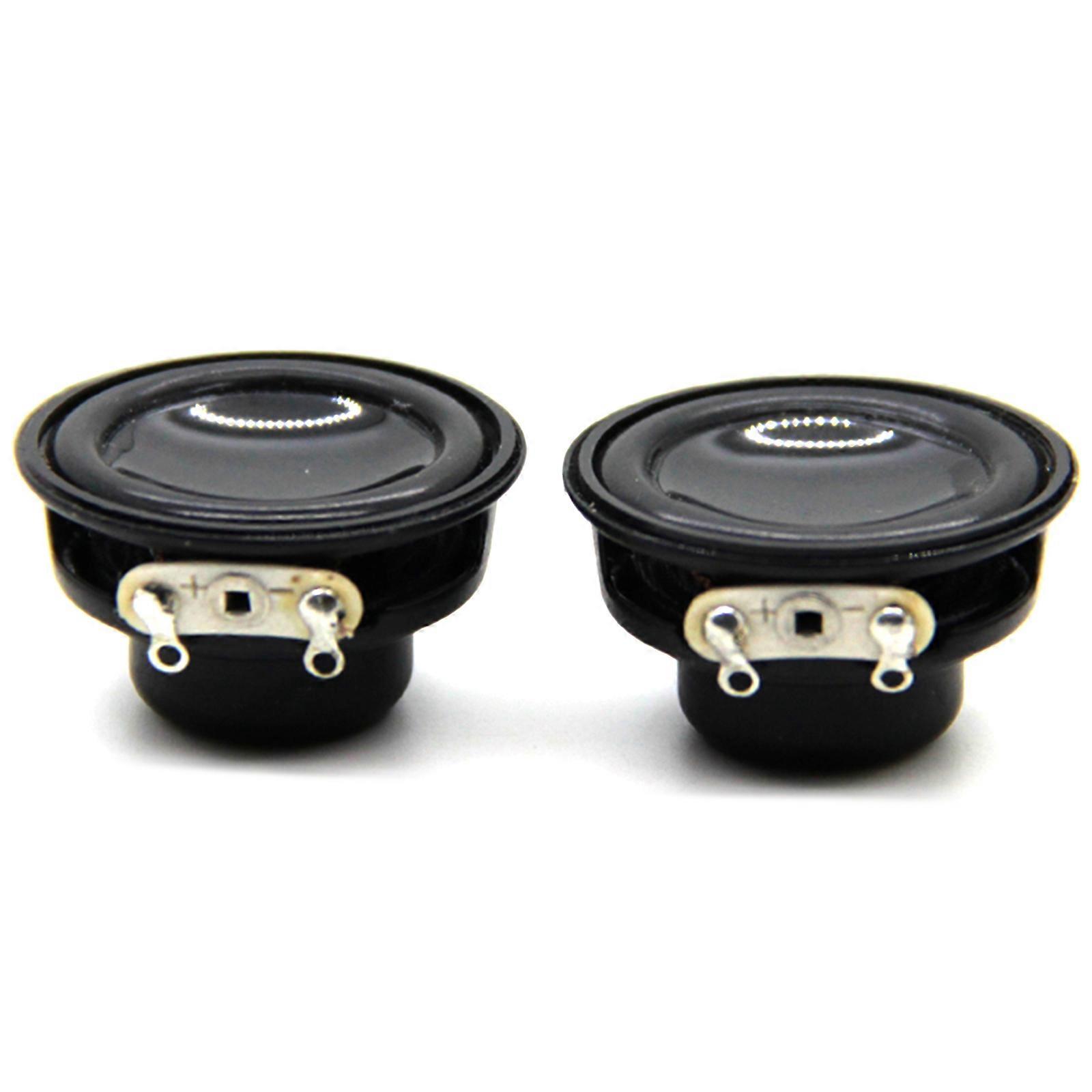 4 Ohm 3W Full-Ranges Multimedias Speaker Metal Speaker 32mm Inner Magnetic Speaker 1/2pcs for Improved Sound Quality Multicolor