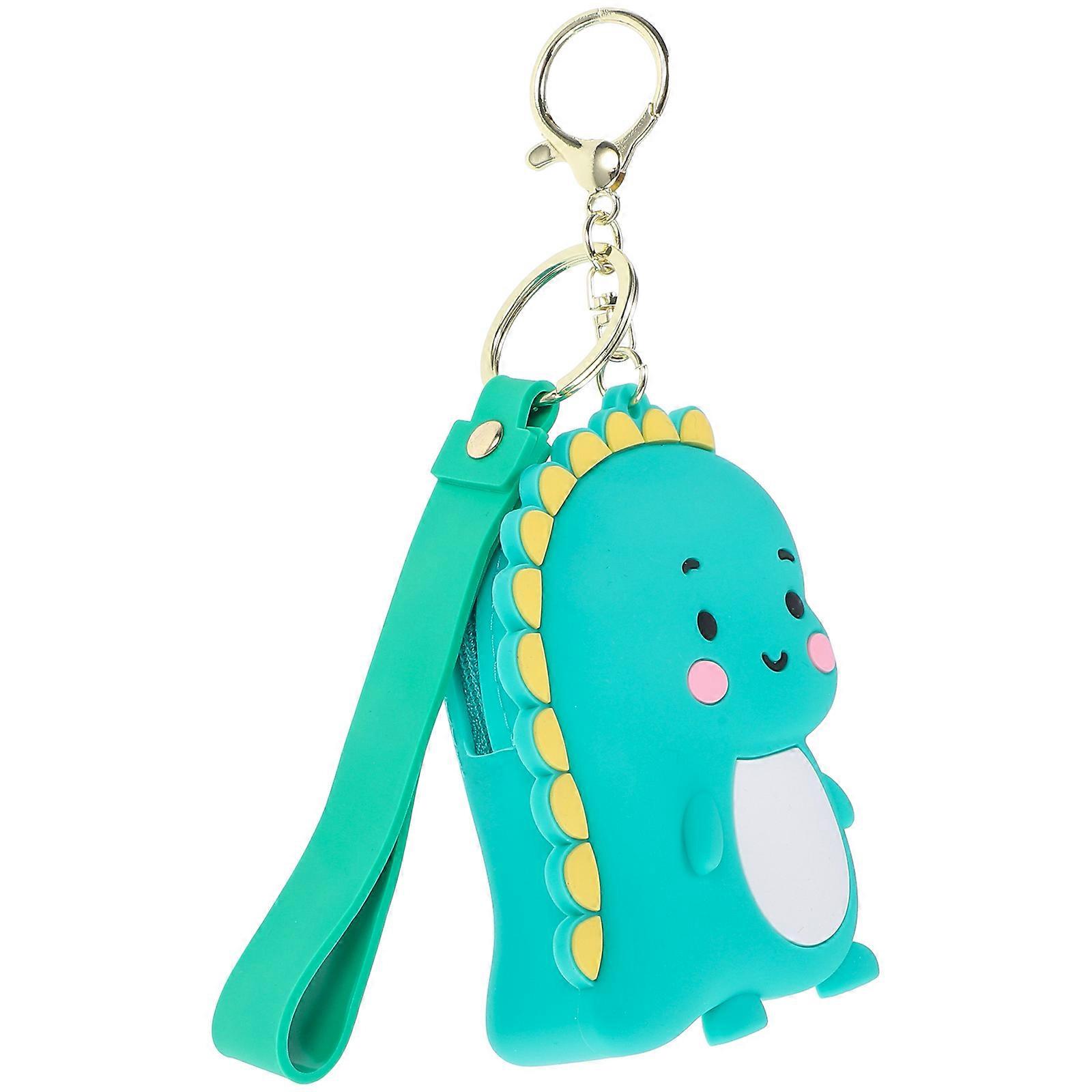 Silicone Key Chain Pendant Creative Dinosaur Shape Key Chain Hanging Ornament