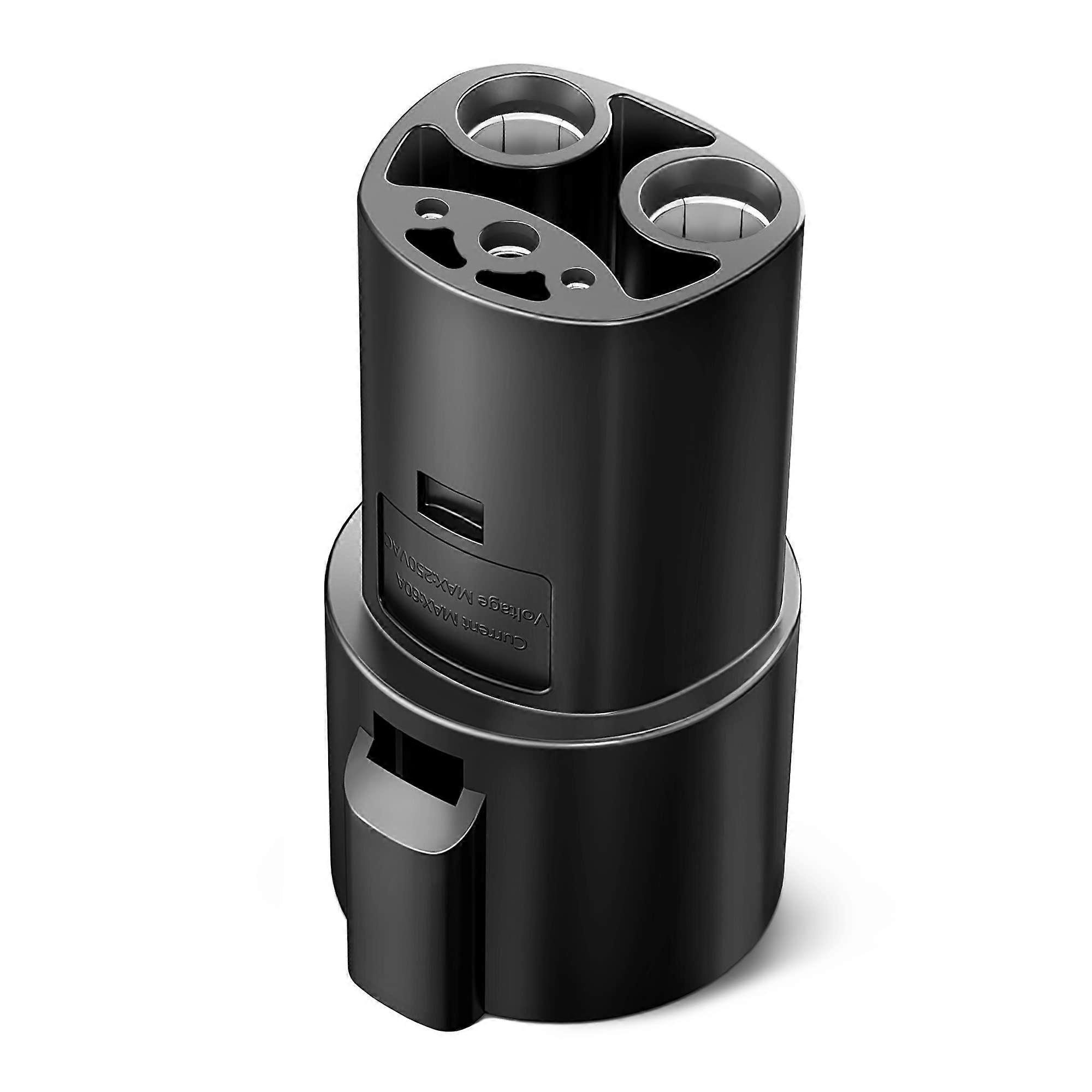 J1772 to Electric Vehicle Charging Adapter 60A 250V AC Fast Charge for Model 3 Y S X Portable SAE Plug