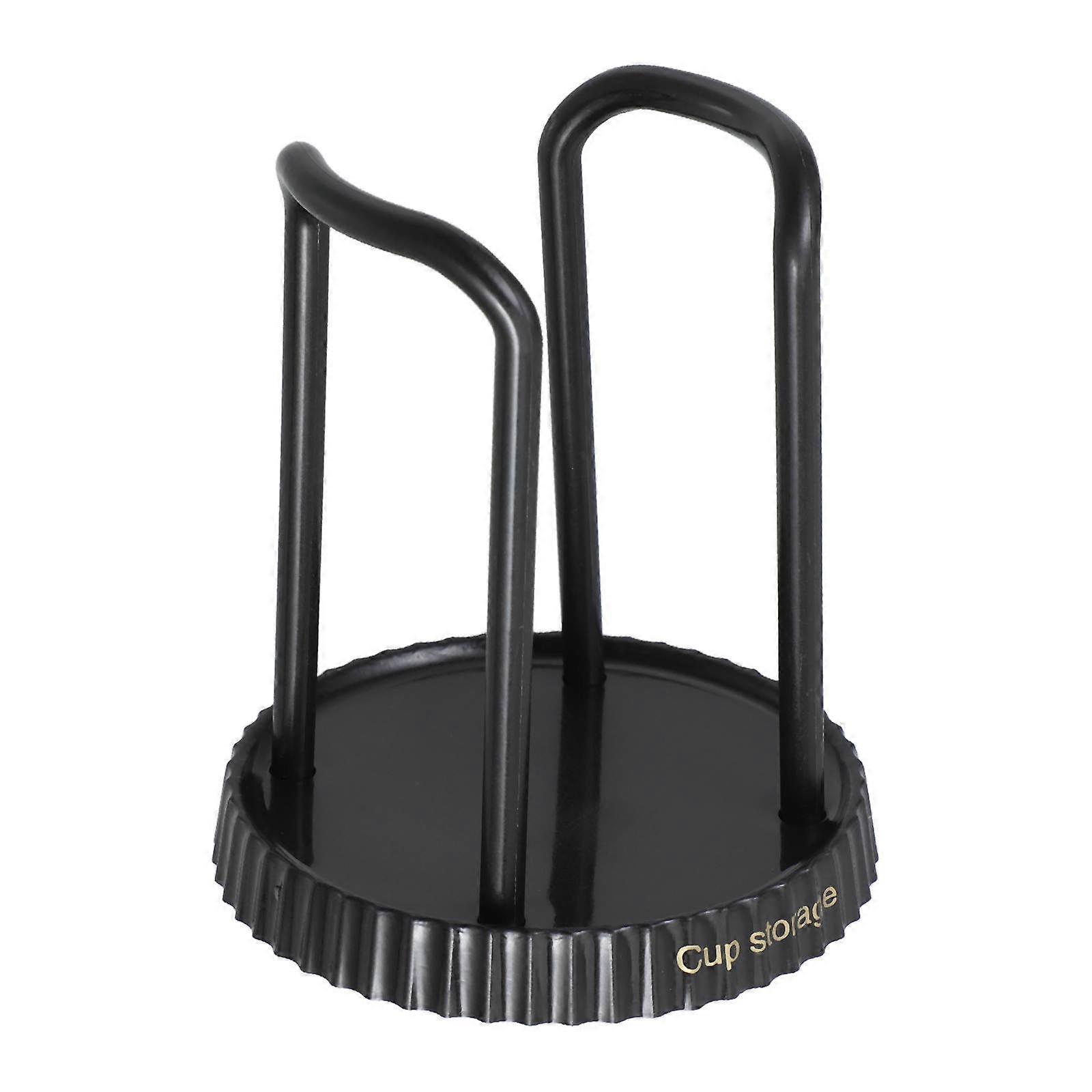 Cup Holder Dispenser Plastic for Bathroom Multifunctional Cup Storage Organizer